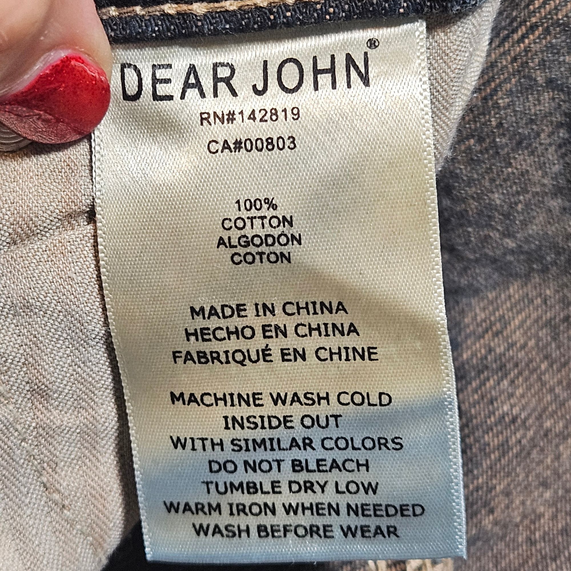 Other Dear John Women High Rise WideLeg Bordeaux Jean 25 Normcore Size 25" / US 0 / IT 36 - 11 Thumbnail
