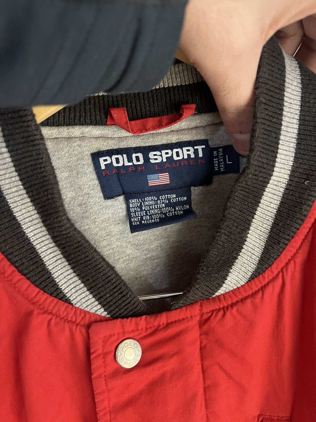 Polo Ralph Lauren × Vintage VERY RARE POLO SPORT RALPH LAUREN BOMBER LIGHT JACKET 90s Size US L / EU 52-54 / 3 - 4 Thumbnail