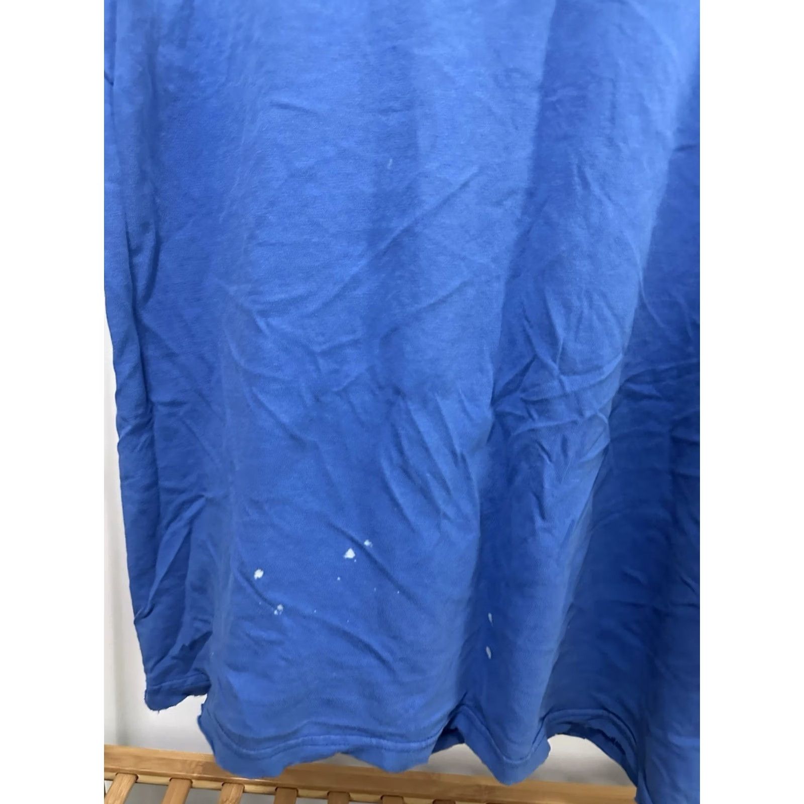 Hanes VINTAGE 90s Fuel Clothing Co T-Shirt Size XL Blue Skateboard Skate Surf Thrashed Worn Mens Size US XL / EU 56 / 4 - 7 Thumbnail