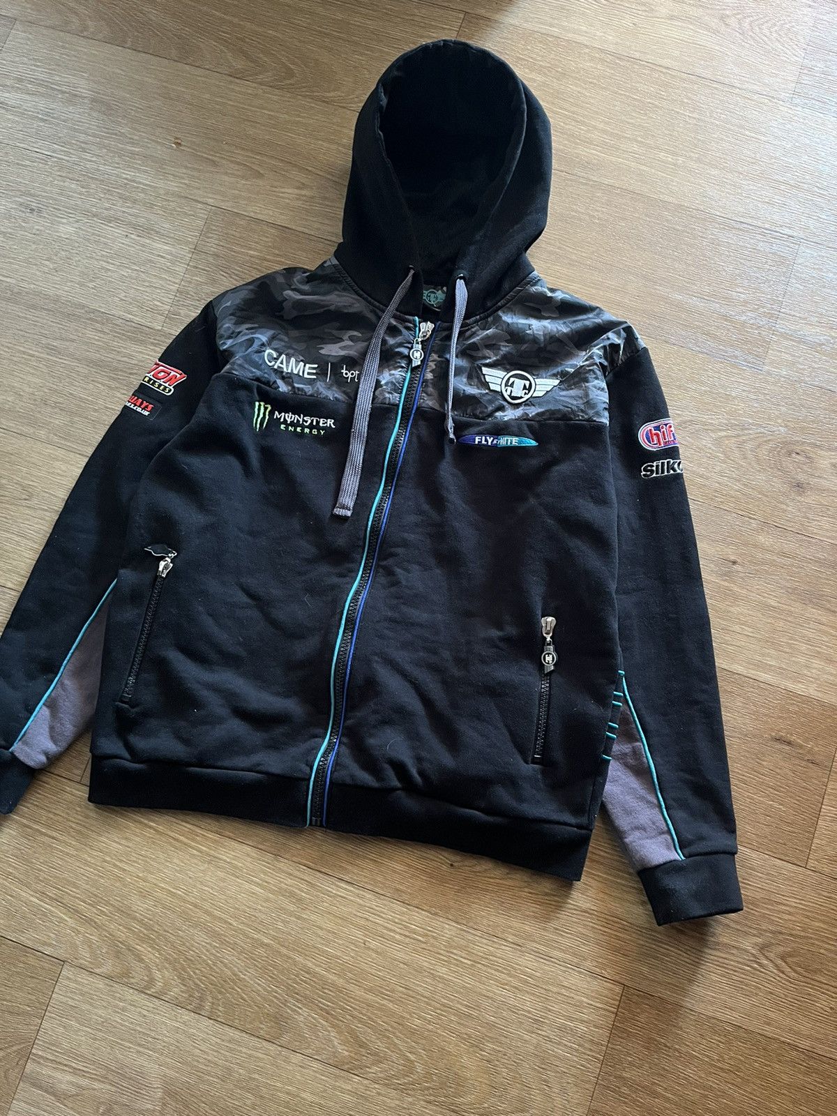 Vintage LAST PRICE DROP‼️Monster Energy Racing Zip Hoodie TTC Logo Size US M / EU 48-50 / 2 - 2 Thumbnail