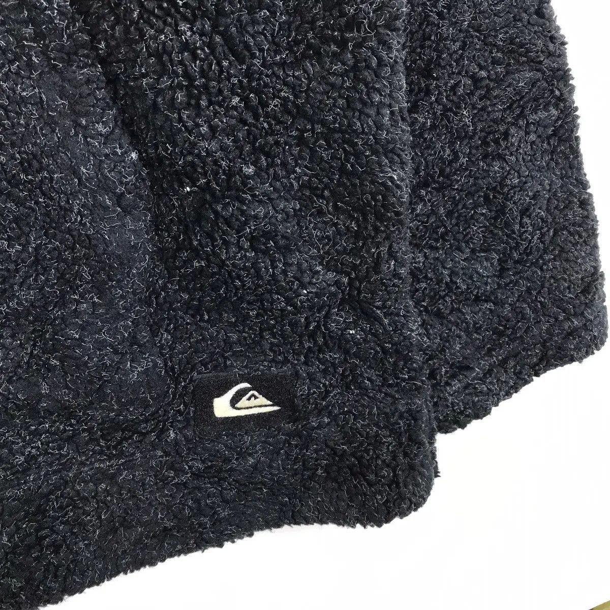 Quiksilver Vintage QUIKSILVER DEEP PILE Sherpa Fleece Hoodie Size US M / EU 48-50 / 2 - 3 Thumbnail
