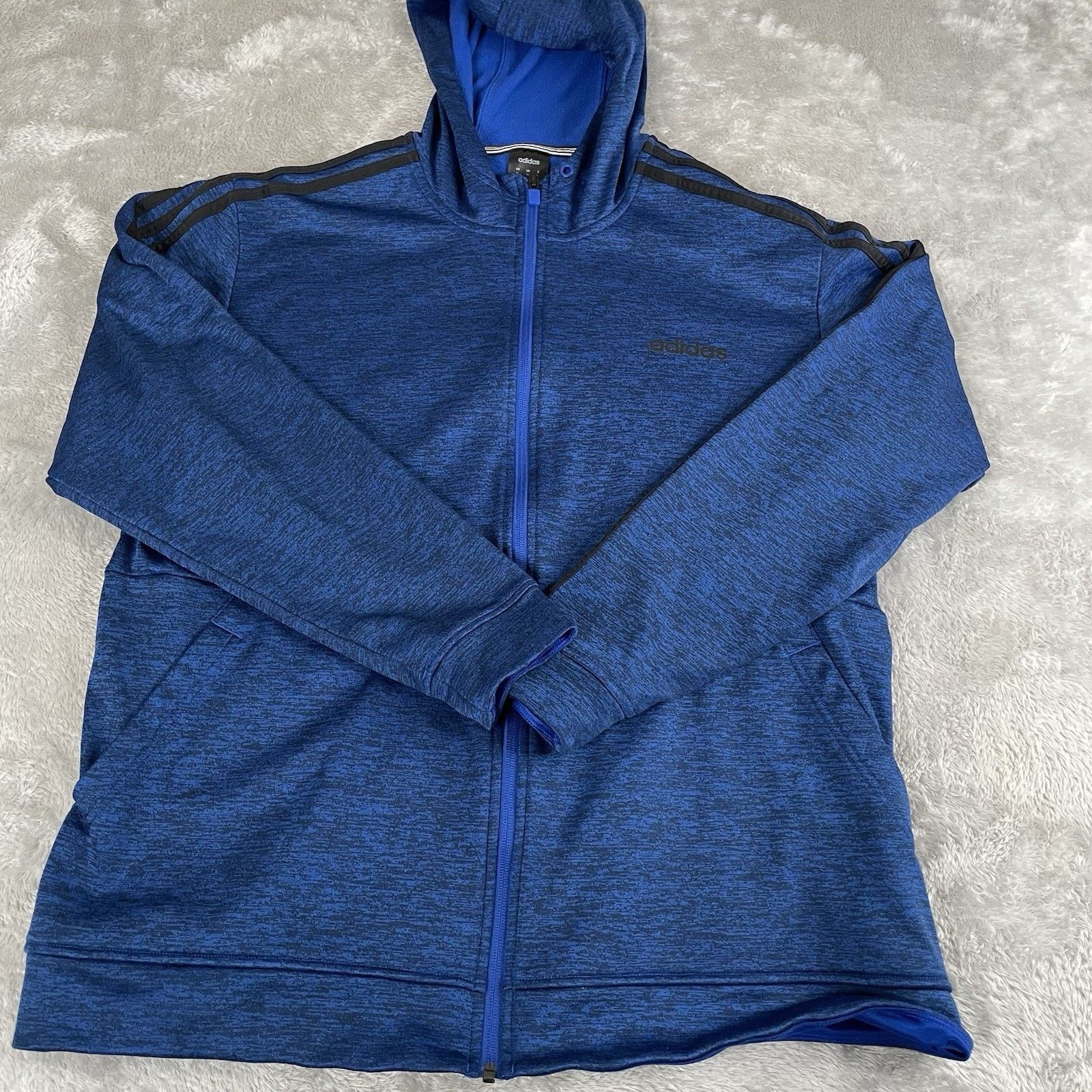 Adidas Adidas Jacket Men's Full Zip Hoodie Size XL Size US XL / EU 56 / 4 - 1 Thumbnail