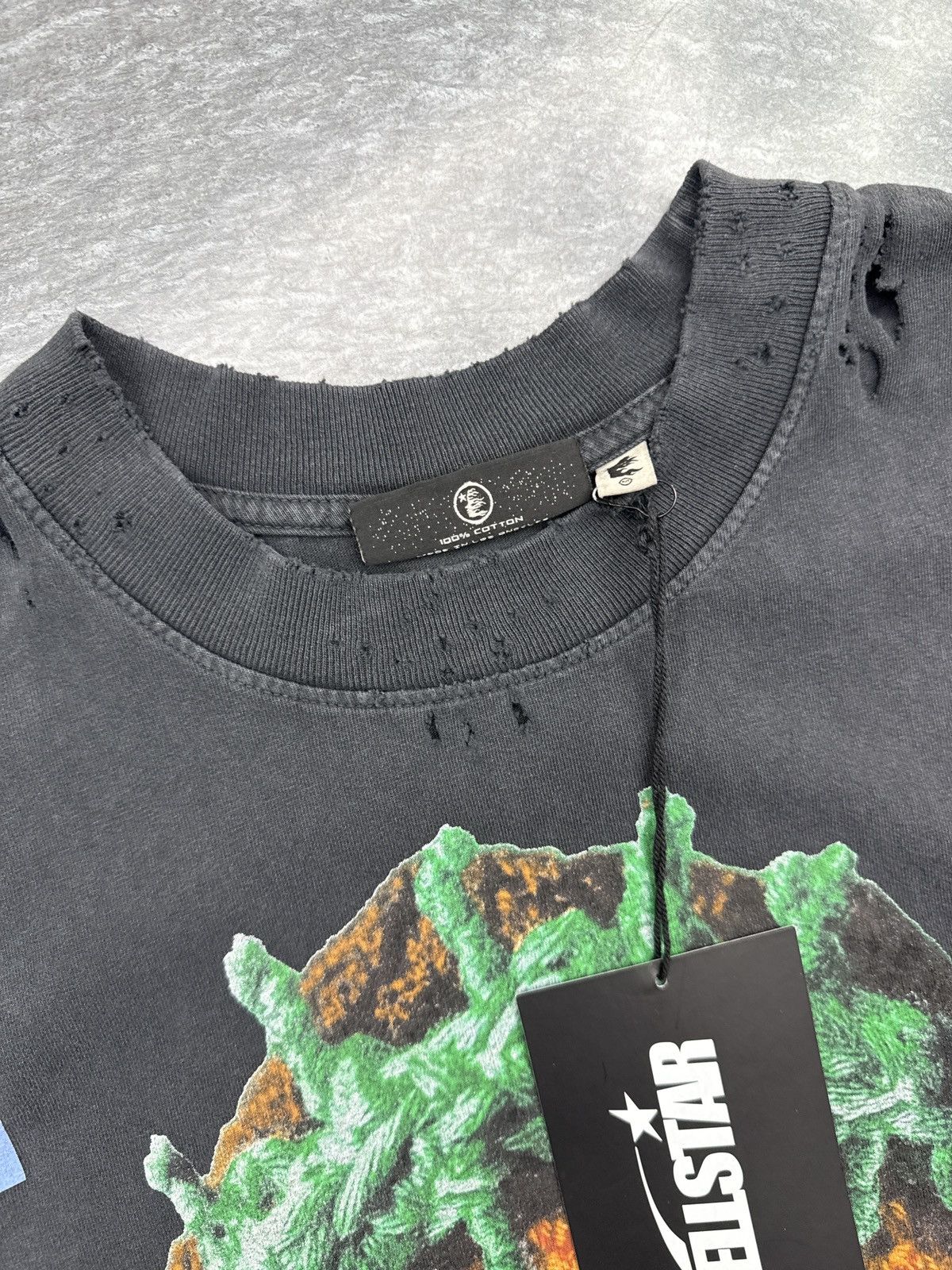 HELLSTAR Hellstar Crochet Jesus T-Shirt Size US M / EU 48-50 / 2 - 3 Thumbnail