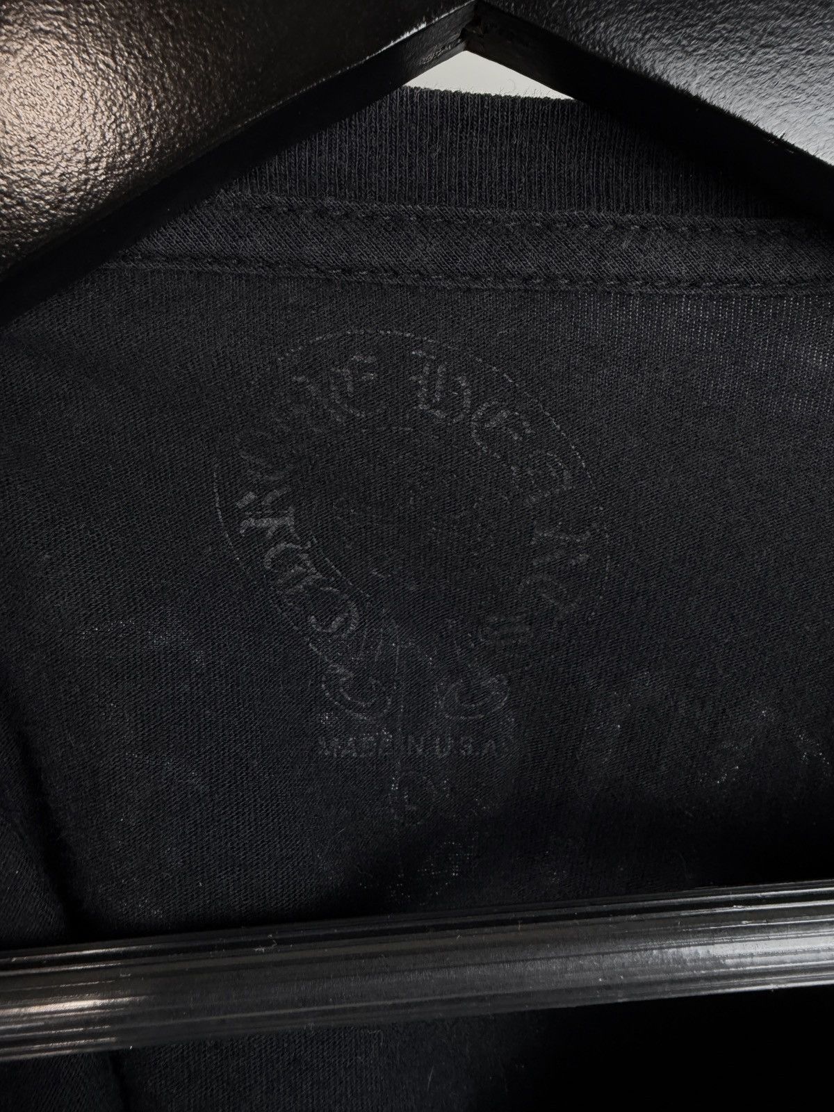 Chrome Hearts Chrome Hearts Back Logo Scroll Plus Longsleeve Tshirt Black Size US L / EU 52-54 / 3 - 9 Thumbnail