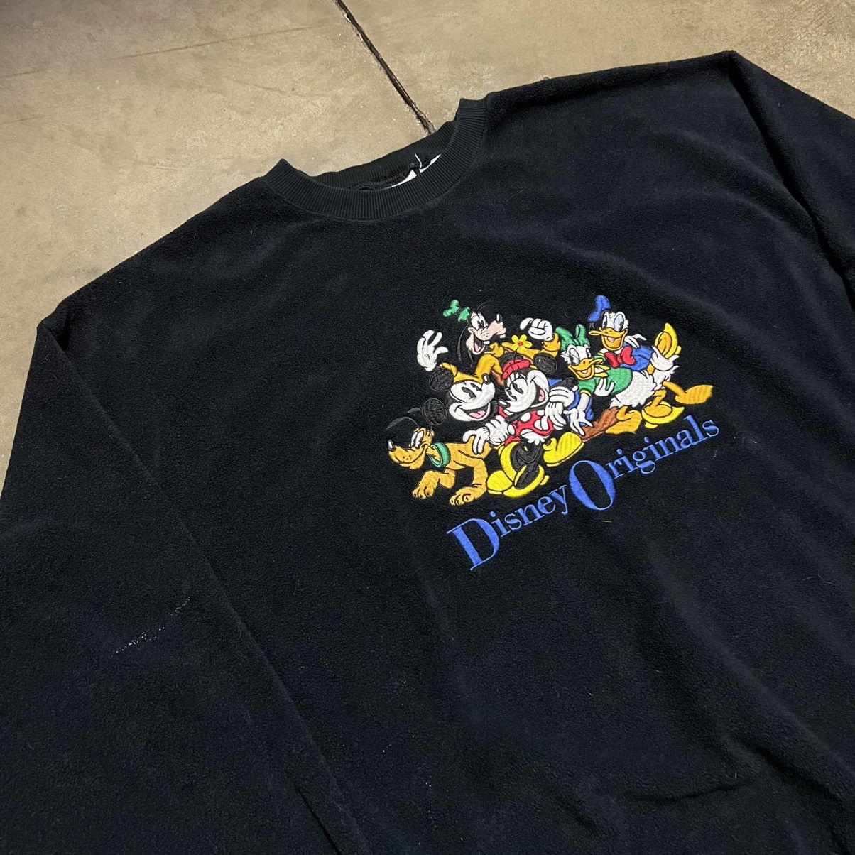 Disney Vintage Walt Disney World Sweatshirt Crewneck Fleece 90s Size US L / EU 52-54 / 3 - 3 Thumbnail