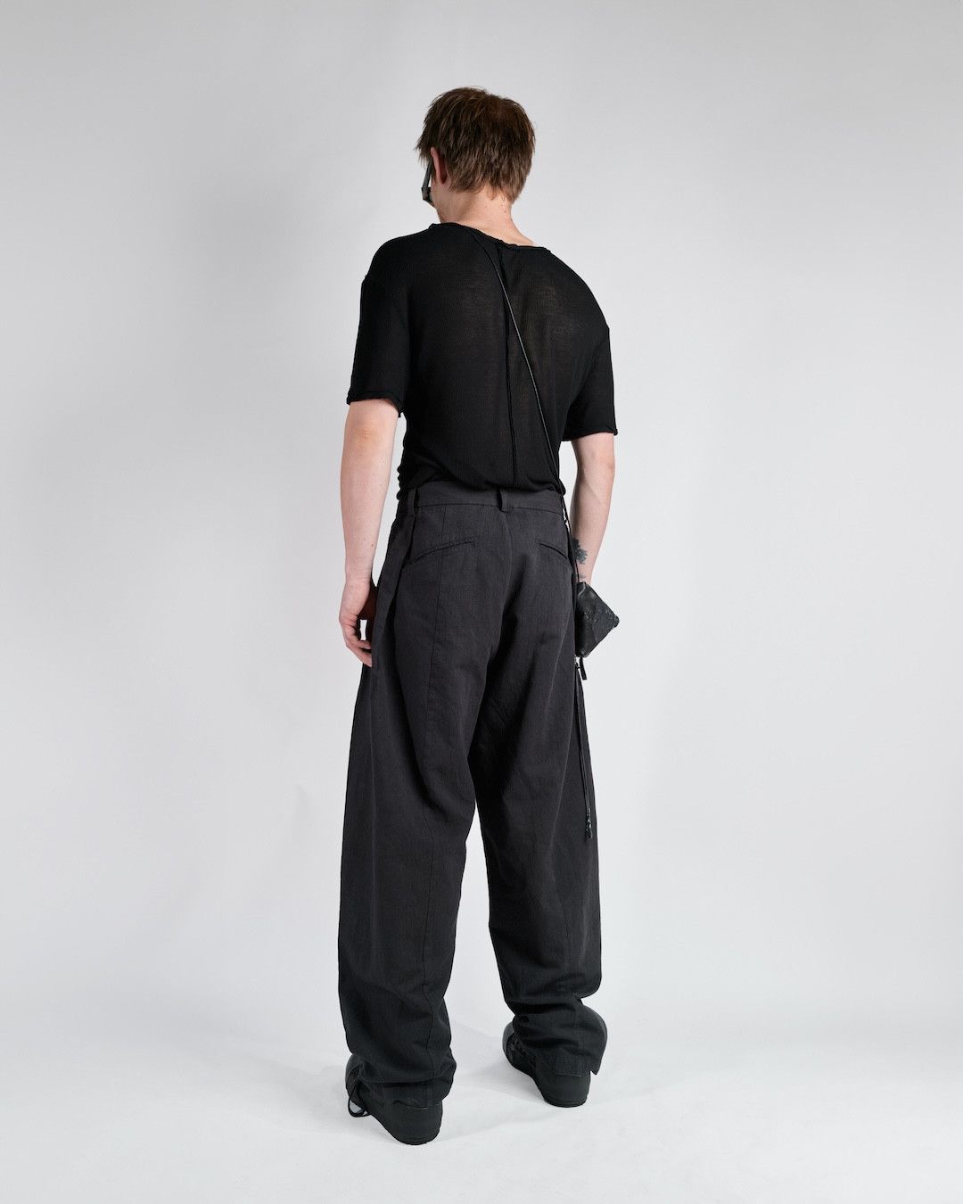 Other NKTRMNV PLEATED TEXTURED PANTS Size US 32 / EU 48 - 5 Thumbnail