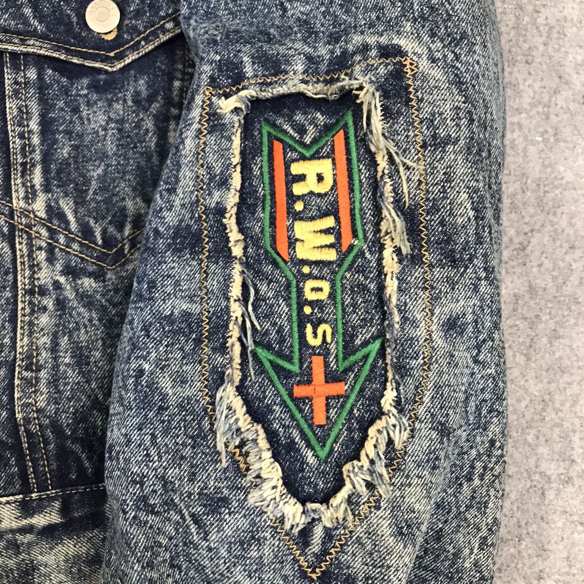 Vintage DENIM BUTTON JACKET EDWIN 1990 JACKET Size US M / EU 48-50 / 2 - 4 Thumbnail