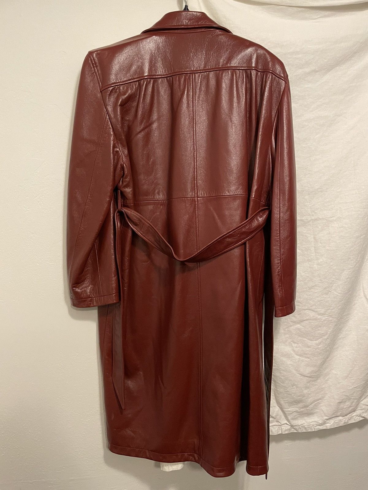 Balenciaga Balenciaga Leather Coat Size XS / US 0-2 / IT 36-38 - 3 Thumbnail