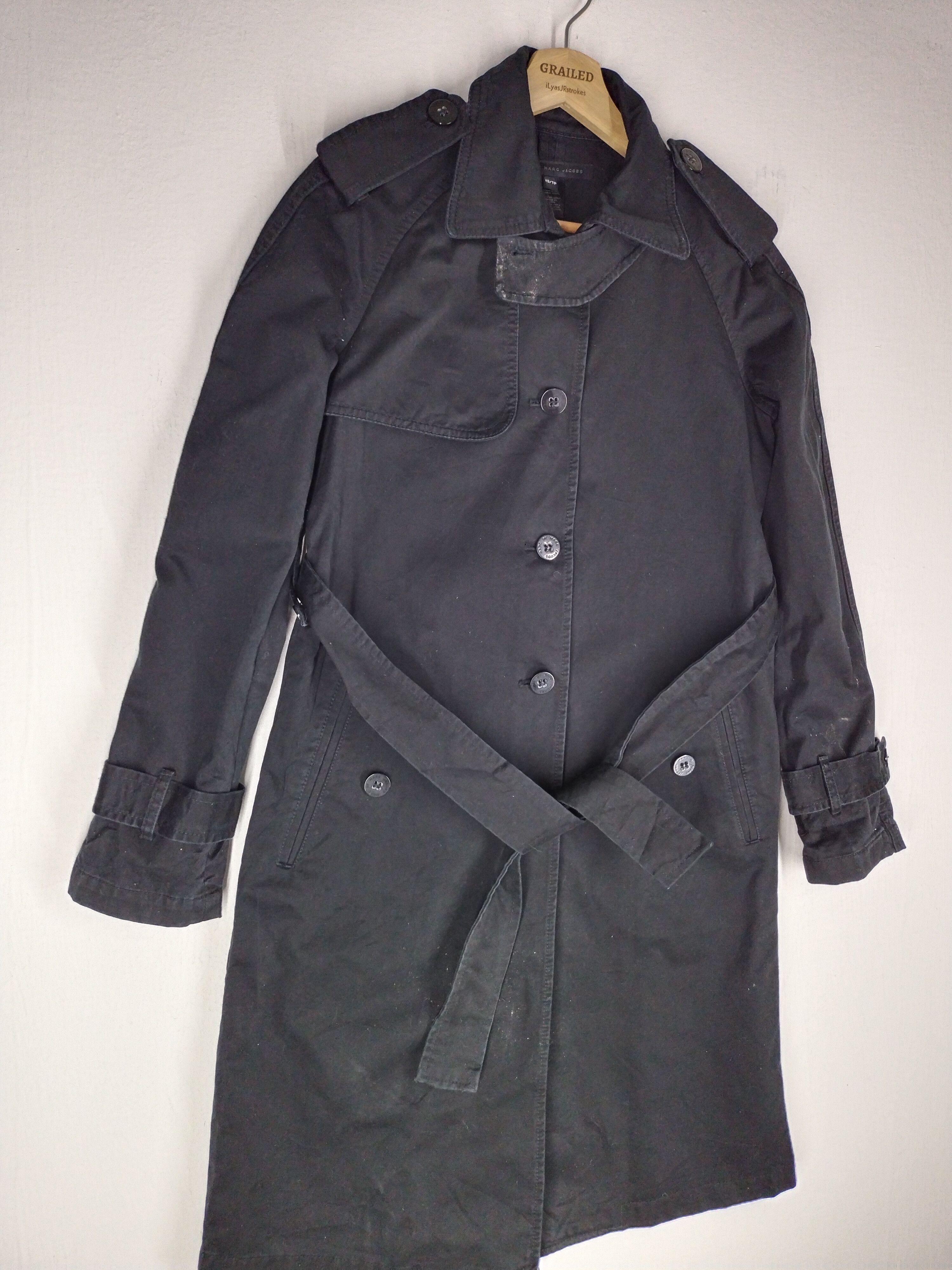 Marc by Marc Jacobs Marc by Marc Jacobs Women's Trench Coat Jacket Size S / US 4 / IT 40 - 6 Thumbnail