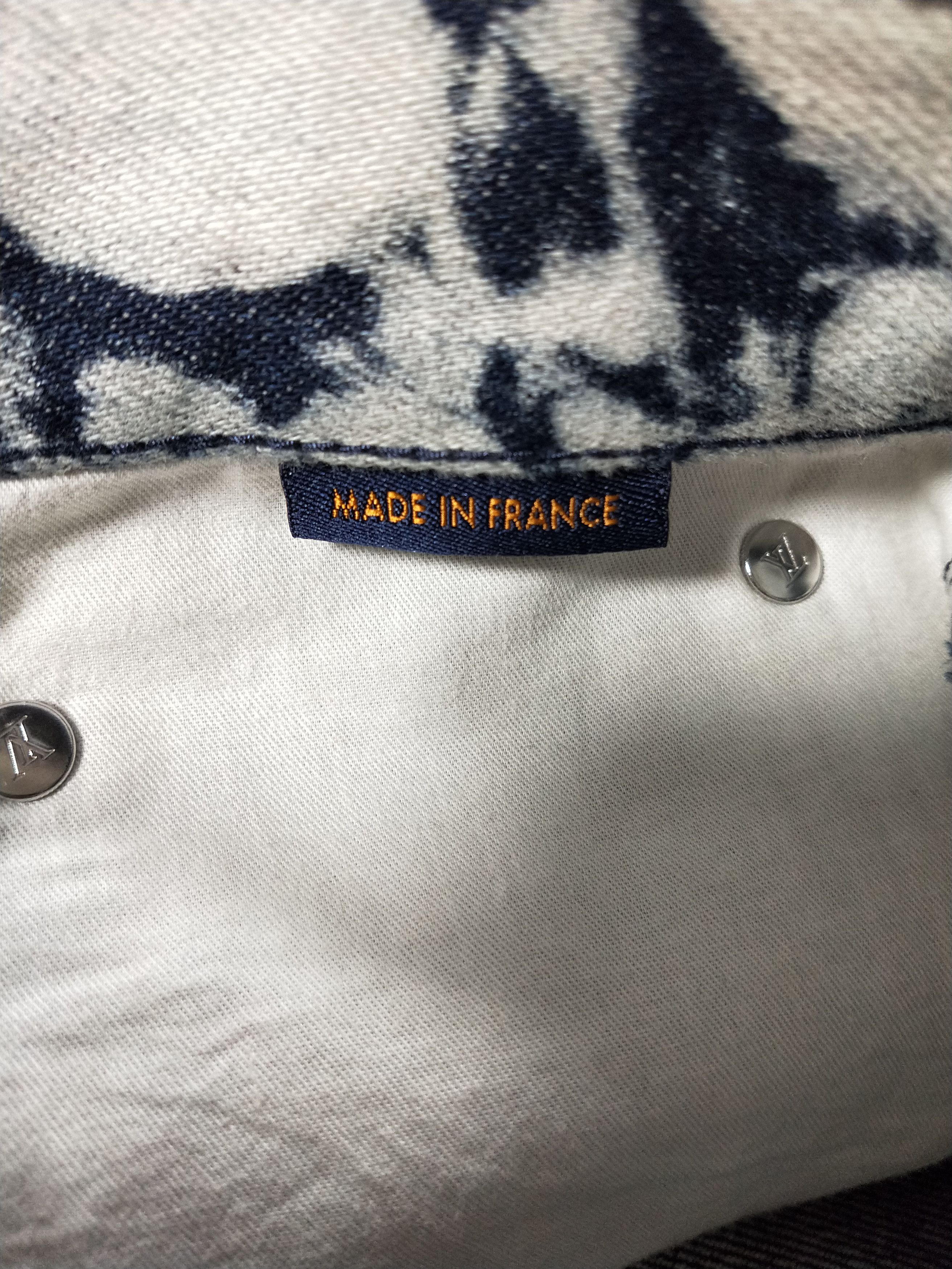 Louis Vuitton Dorothy 'Poppies' Flared Denim Jeans Size US 32 / EU 48 - 6 Thumbnail