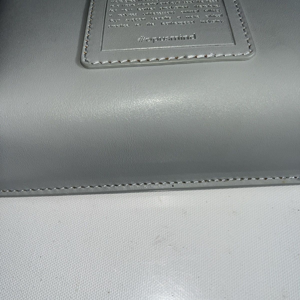 Other Opus mind tote bag.Eco friendly Rare. Medium. Grey. Size ONE SIZE - 4 Thumbnail