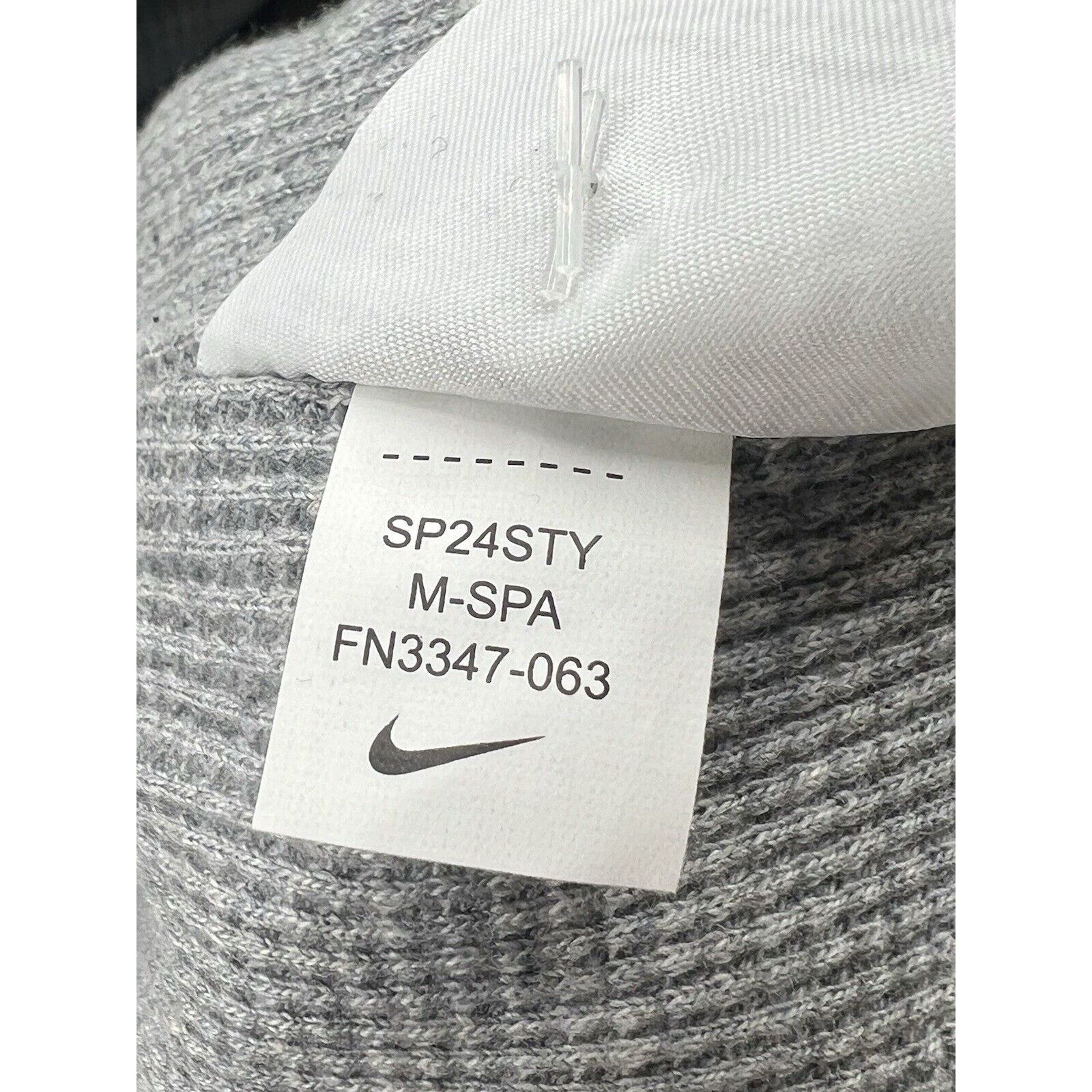 Nike Nike Solo Swoosh Thermal Heather Gray Hoodie Oversized Size US M / EU 48-50 / 2 - 4 Thumbnail