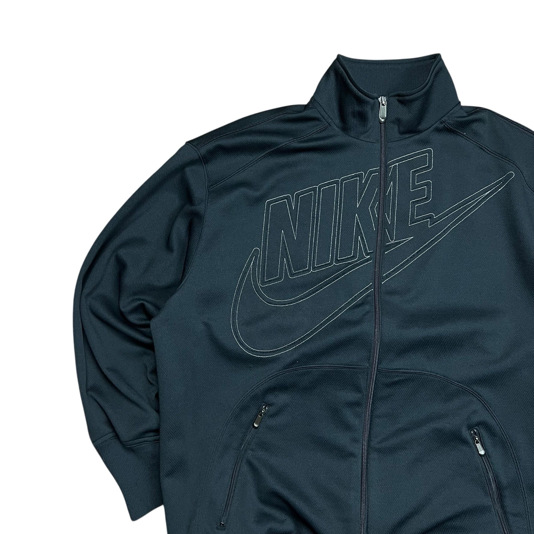 Nike Nike Large Embossed Logo Zip Track Jacket - XL Size US XL / EU 56 / 4 - 2 Thumbnail