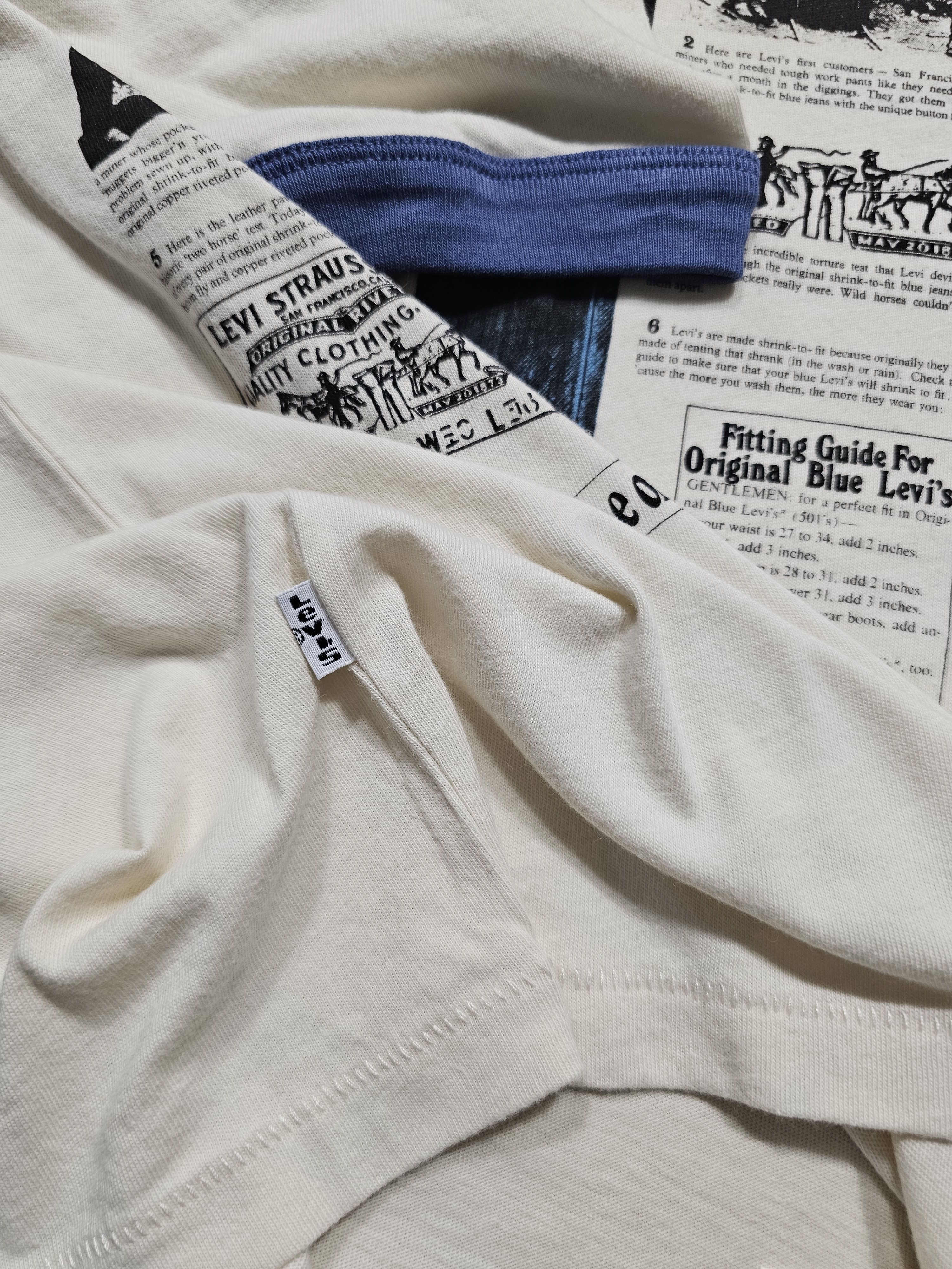 Levi's Vintage Clothing NWT LVC Levi's Vintage Clothing 1970s Ringer Tee XS SS23 Size US XS / EU 42 / 0 - 5 Thumbnail