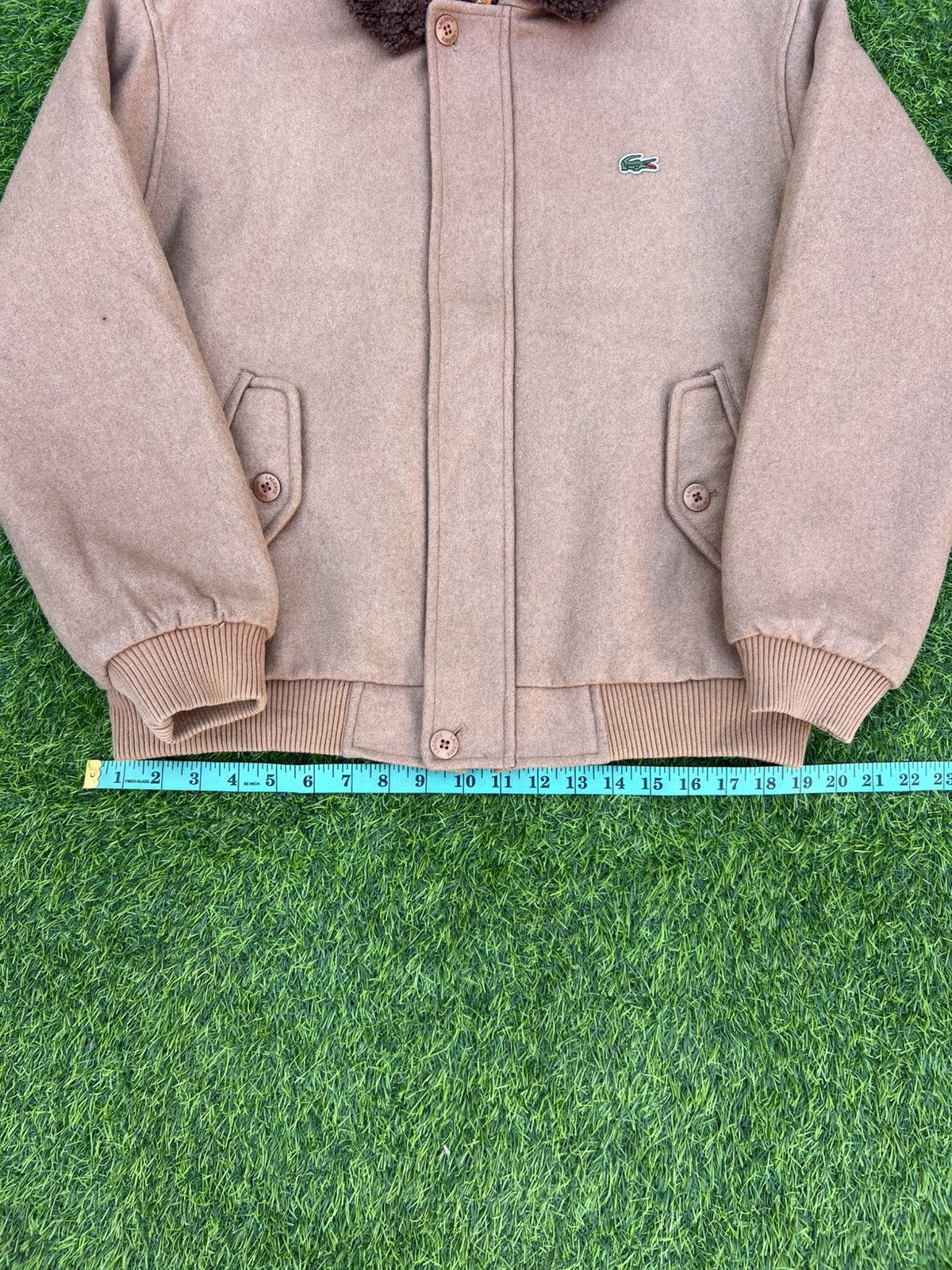 Lacoste × Supreme Supreme x Lacoste Wool Bomber Jacket - FW19 Collaboration Size US S / EU 44-46 / 1 - 3 Thumbnail
