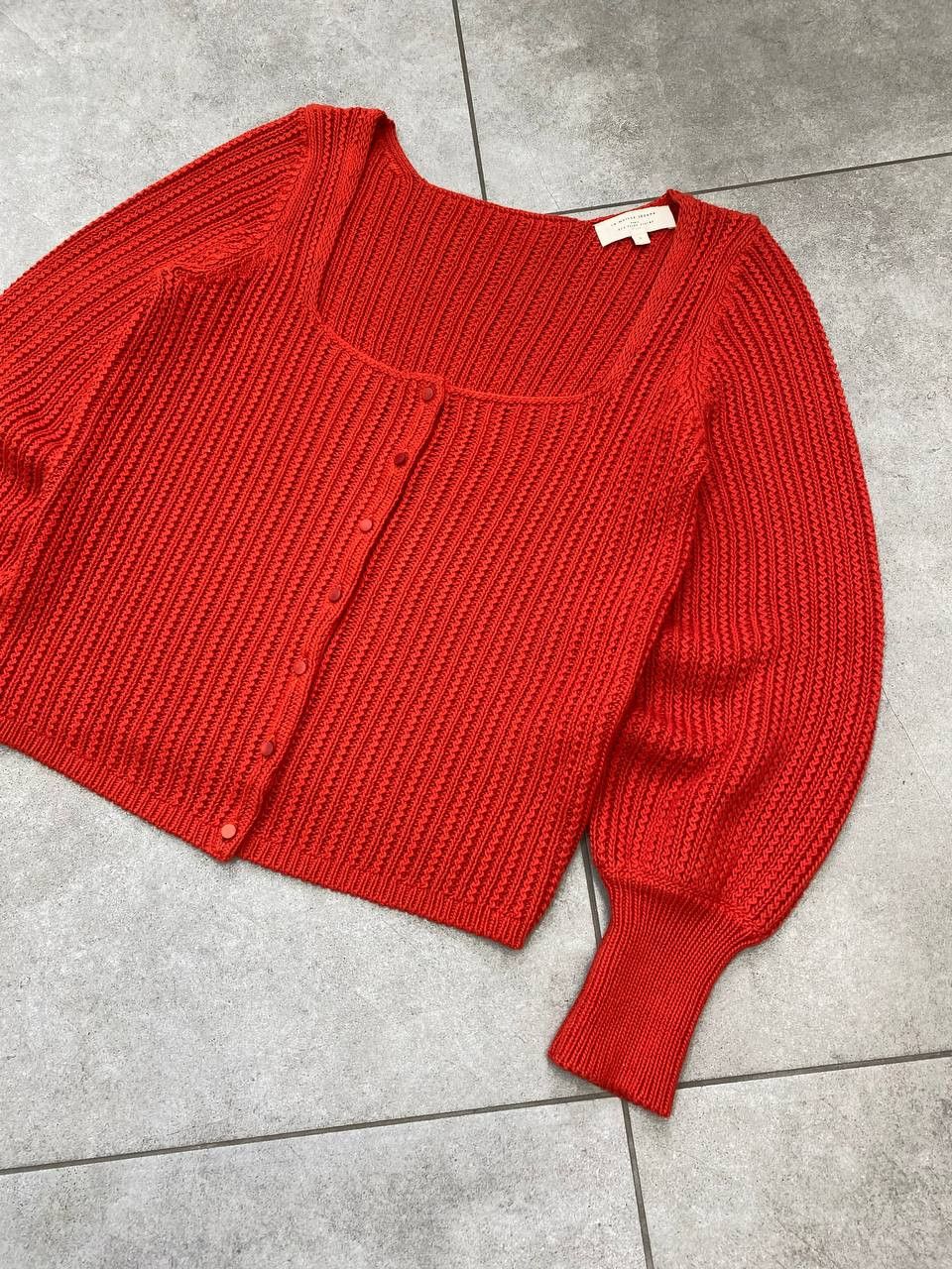 Sezane La Maille Sezane Marietta Buttons Knit Cardigan Sweater Size S / US 4 / IT 40 - 5 Thumbnail