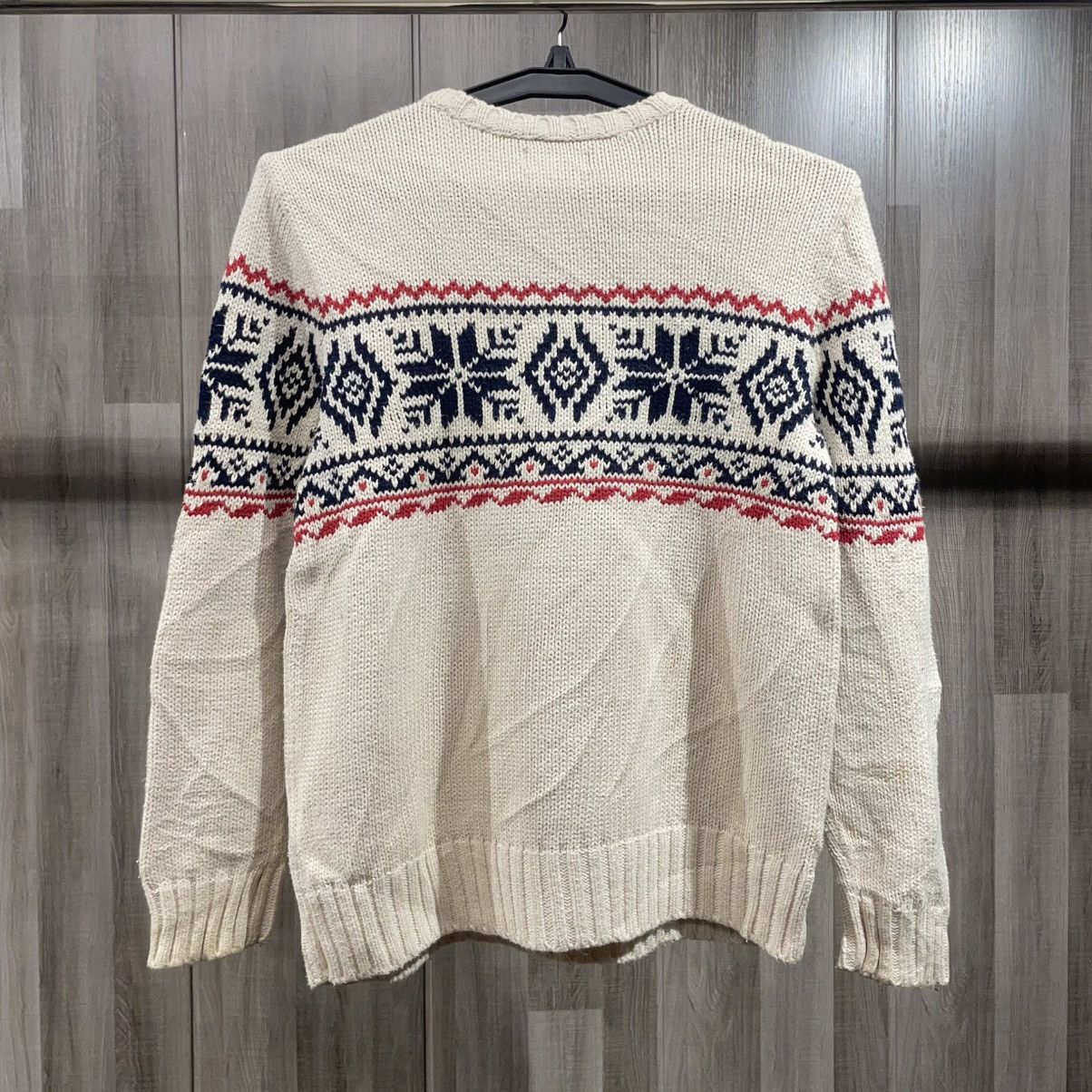 Polo Ralph Lauren Polo Ralph Lauren Cream Nordic Knit Sweater Size US M / EU 48-50 / 2 - 7 Thumbnail