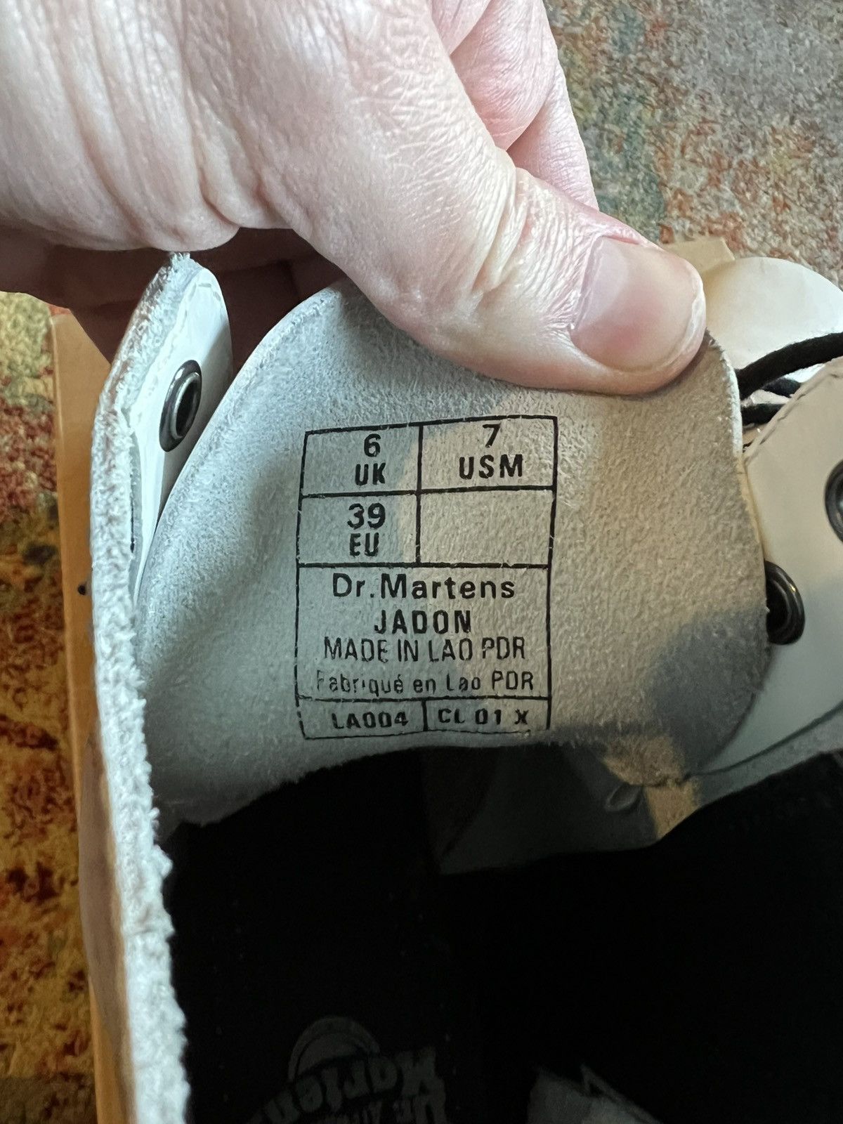 Dr. Martens White Doc Martens Jadon Polished Size 7 Womens Size US 7 / IT 37 - 5 Thumbnail