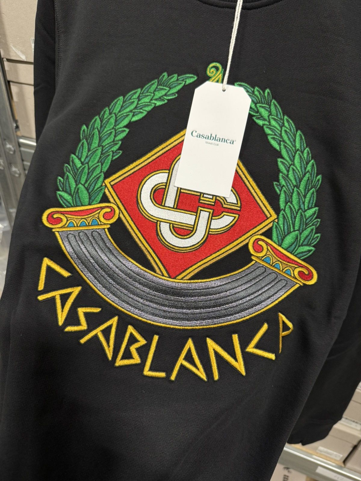 Casablanca Casablanca Crest Logo Embroidery Sweatshirt NEW 650$ Size US L / EU 52-54 / 3 - 2 Thumbnail
