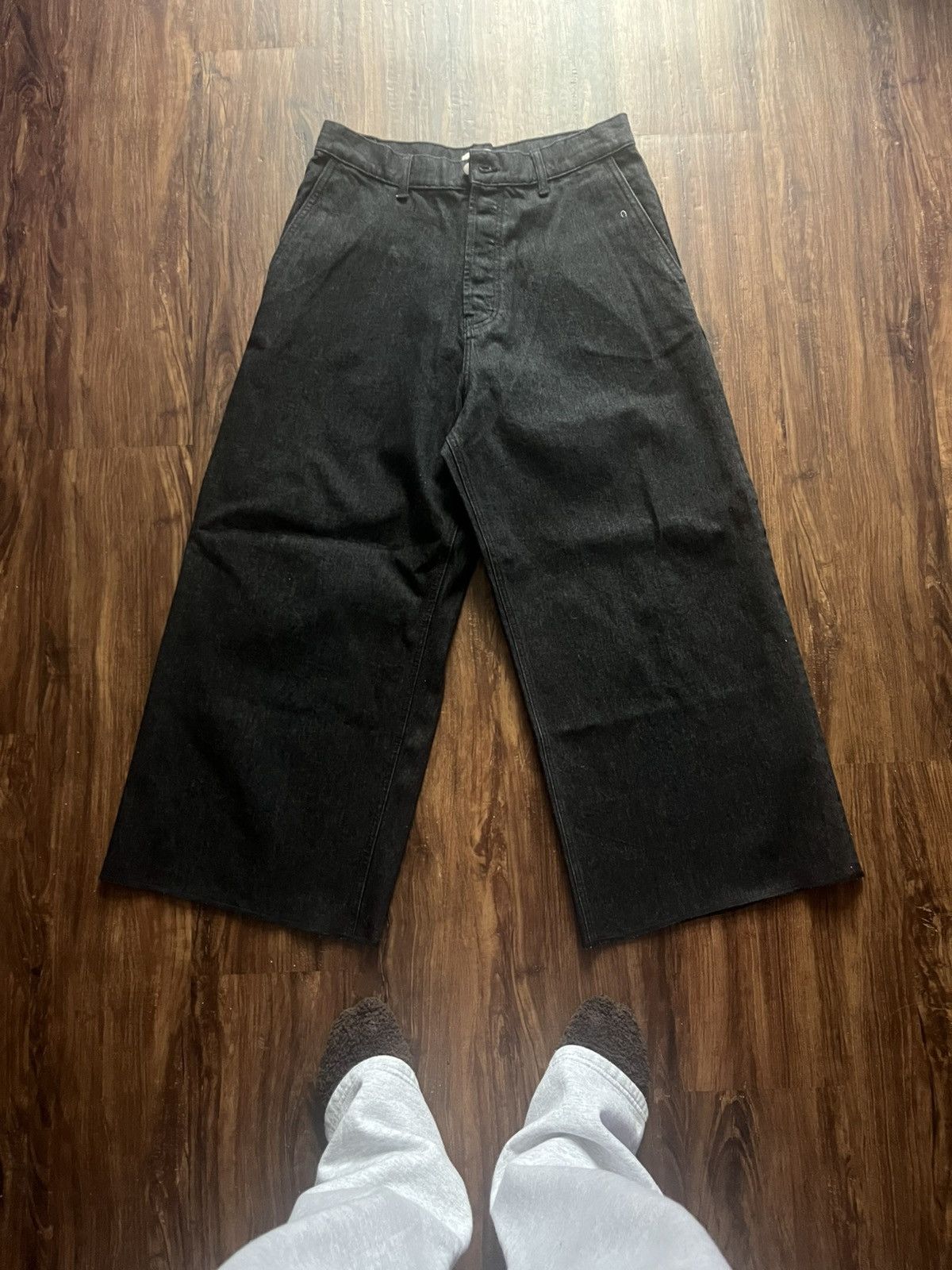 Vintage Tone Deaf Studios Raw Indigo Denim Size US 33 - 1 Thumbnail