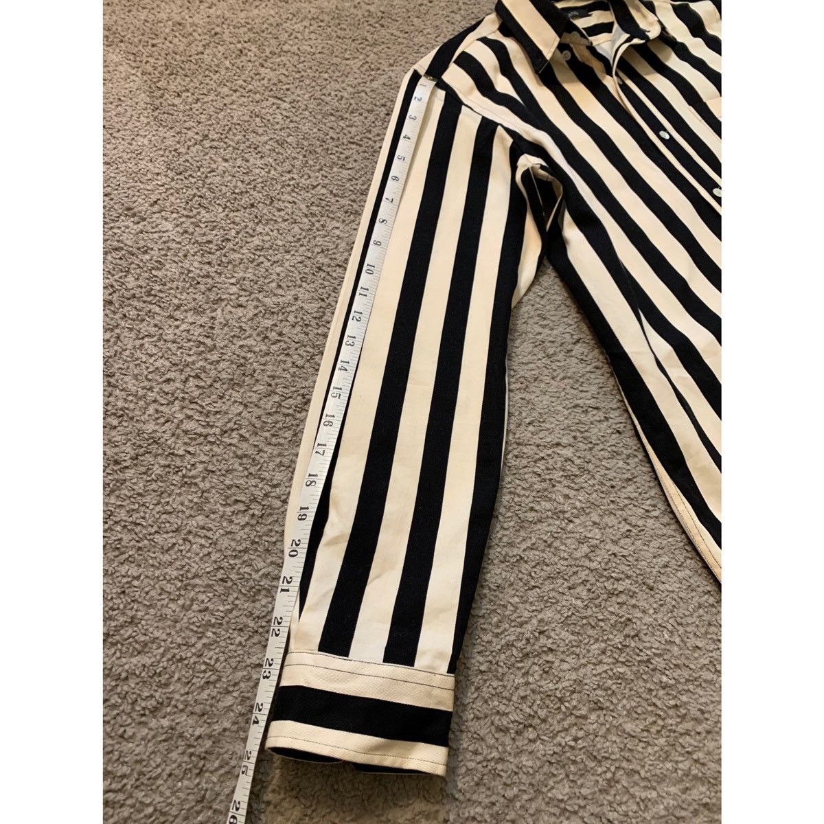 Timo Weiland TIMO WEILAND STRIP SHIRT Size US S / EU 44-46 / 1 - 13 Thumbnail