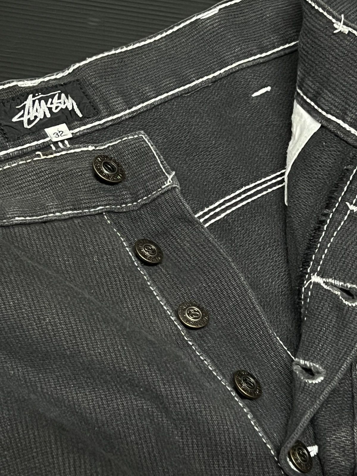 Stussy 🔥HOT DROPS🔥VINTAGE STUSSY JORTS 4 POCKETS Size US 32 / EU 48 - 8 Thumbnail