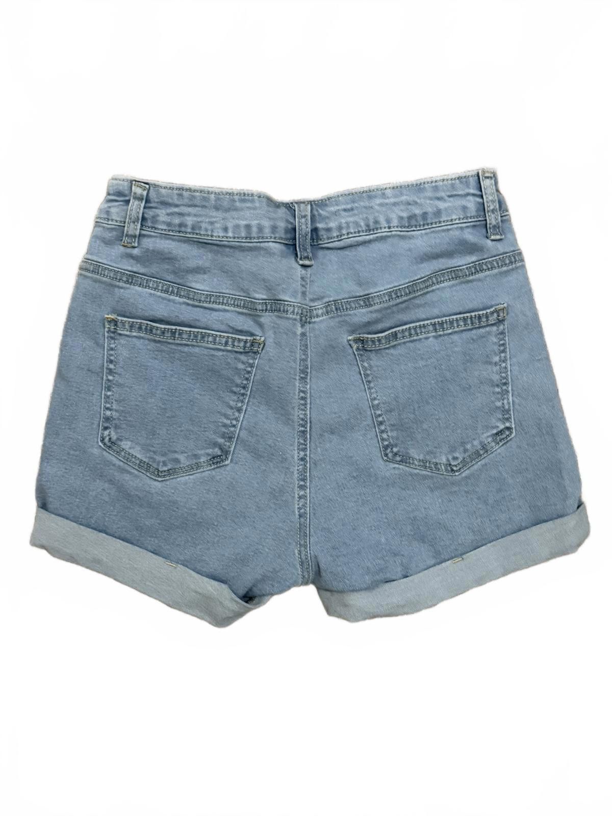 Other SHEIN Denim Shorts in Blue (SMALL) Size 28" / US 6 / IT 42 - 6 Thumbnail