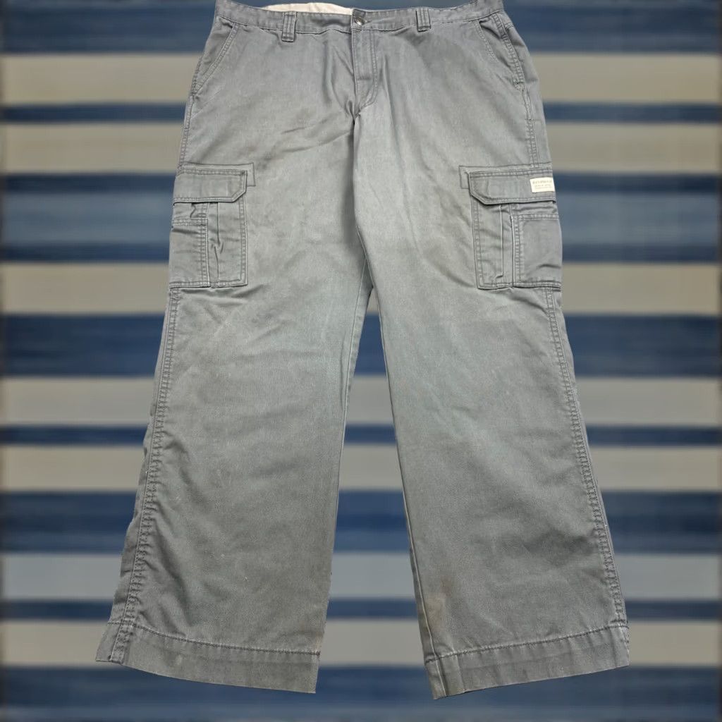 RedHead Pants Mens 42 Green Cargo Men 42x32 Canvas Ripstop Workwear Hunt Utility Chino