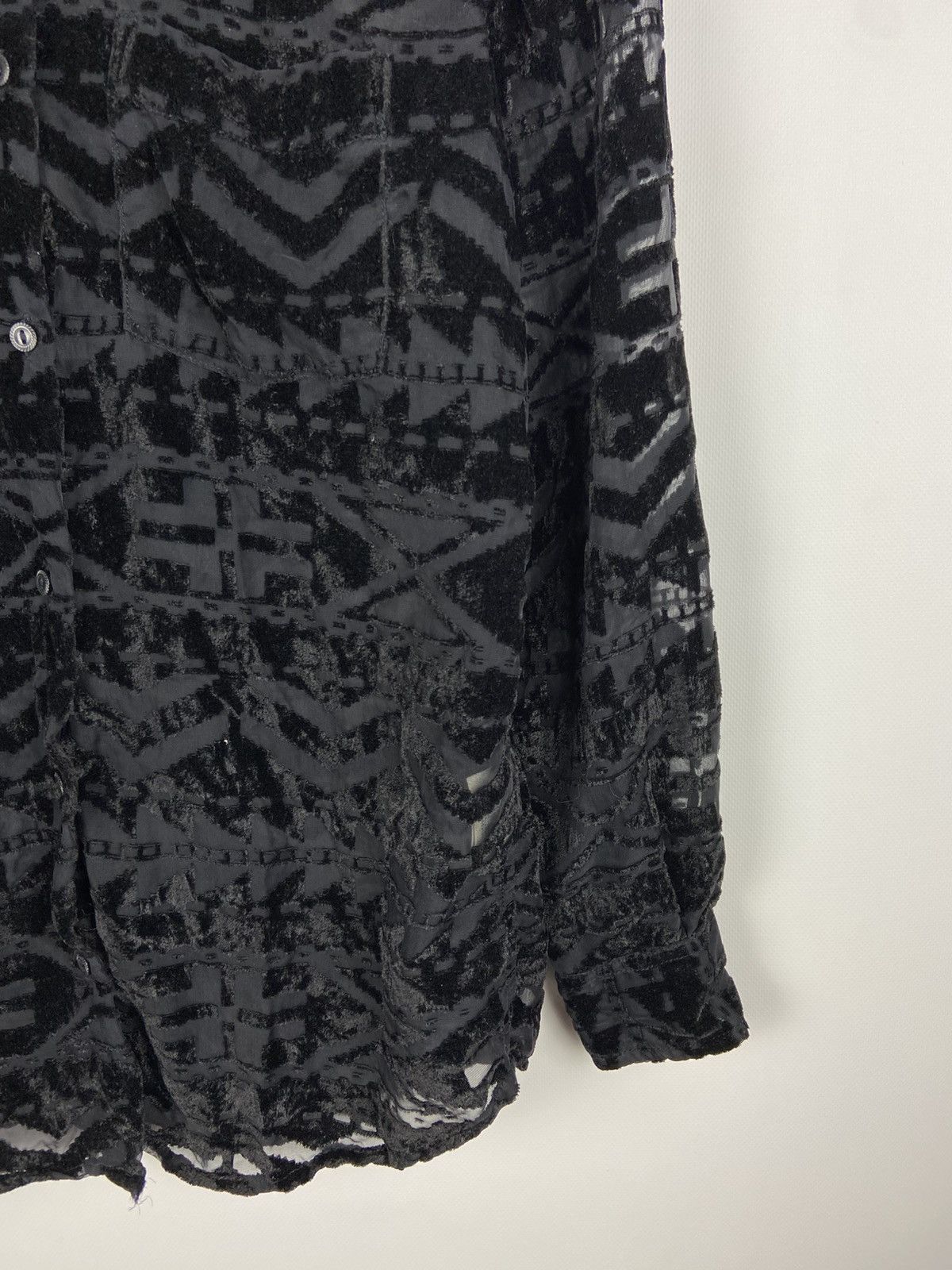 Denim & Supply Ralph Lauren Denim & Supply Ralph Lauren Burnout Aztec Women’s Shirt Size XS / US 0-2 / IT 36-38 - 6 Thumbnail