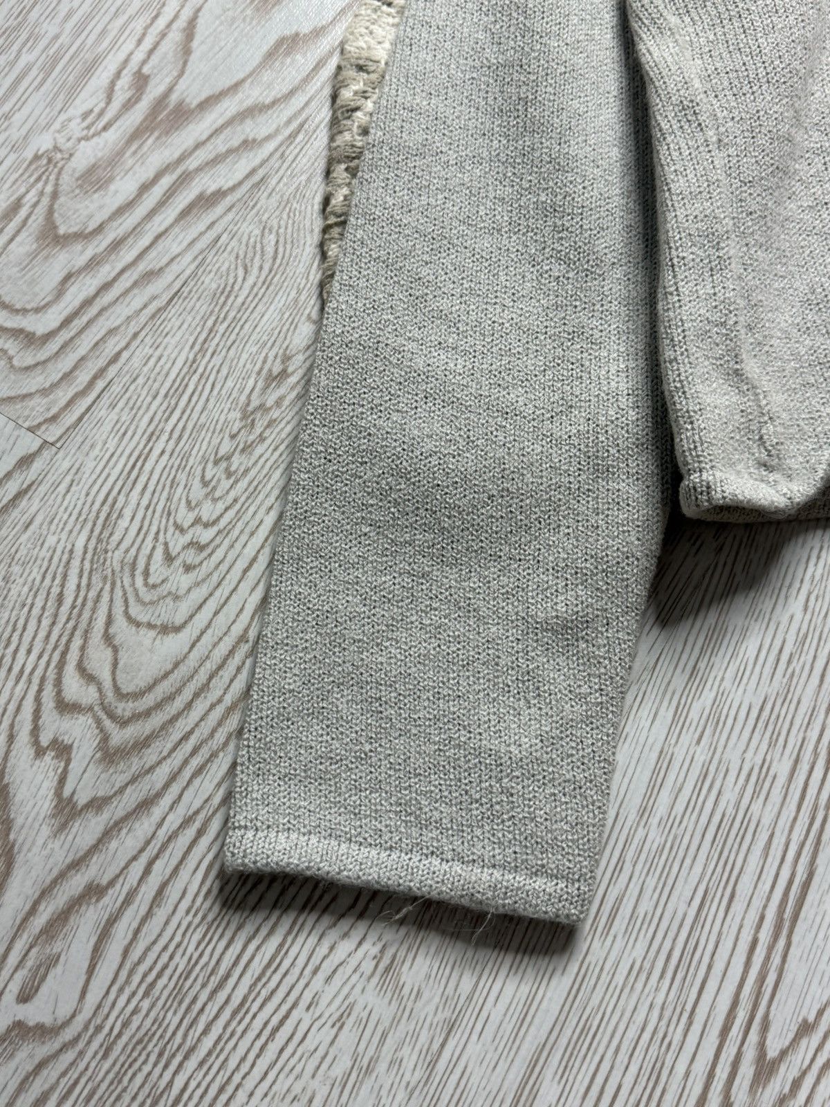 Annette Gortz Annette Gortz Gray Wool Knit 3/4 zip Hoodie size S Size S / US 4 / IT 40 - 5 Thumbnail
