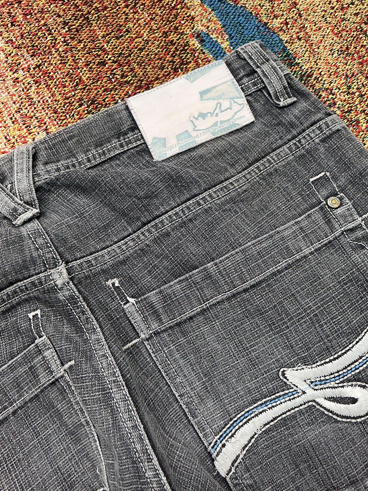 Other Vintage 5ive jungle & co embroidered denim Size US 40 / EU 56 - 14 Thumbnail
