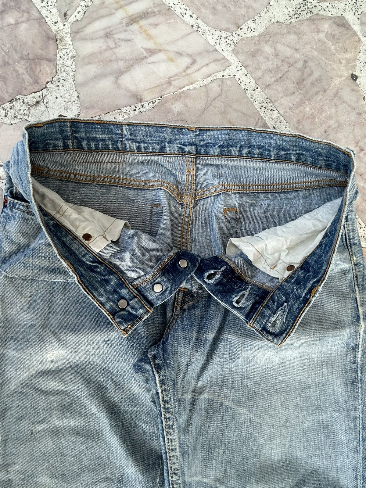 Levi's Levis Patchwork Japan Vintage Denim Size US 30 / EU 46 - 11 Thumbnail