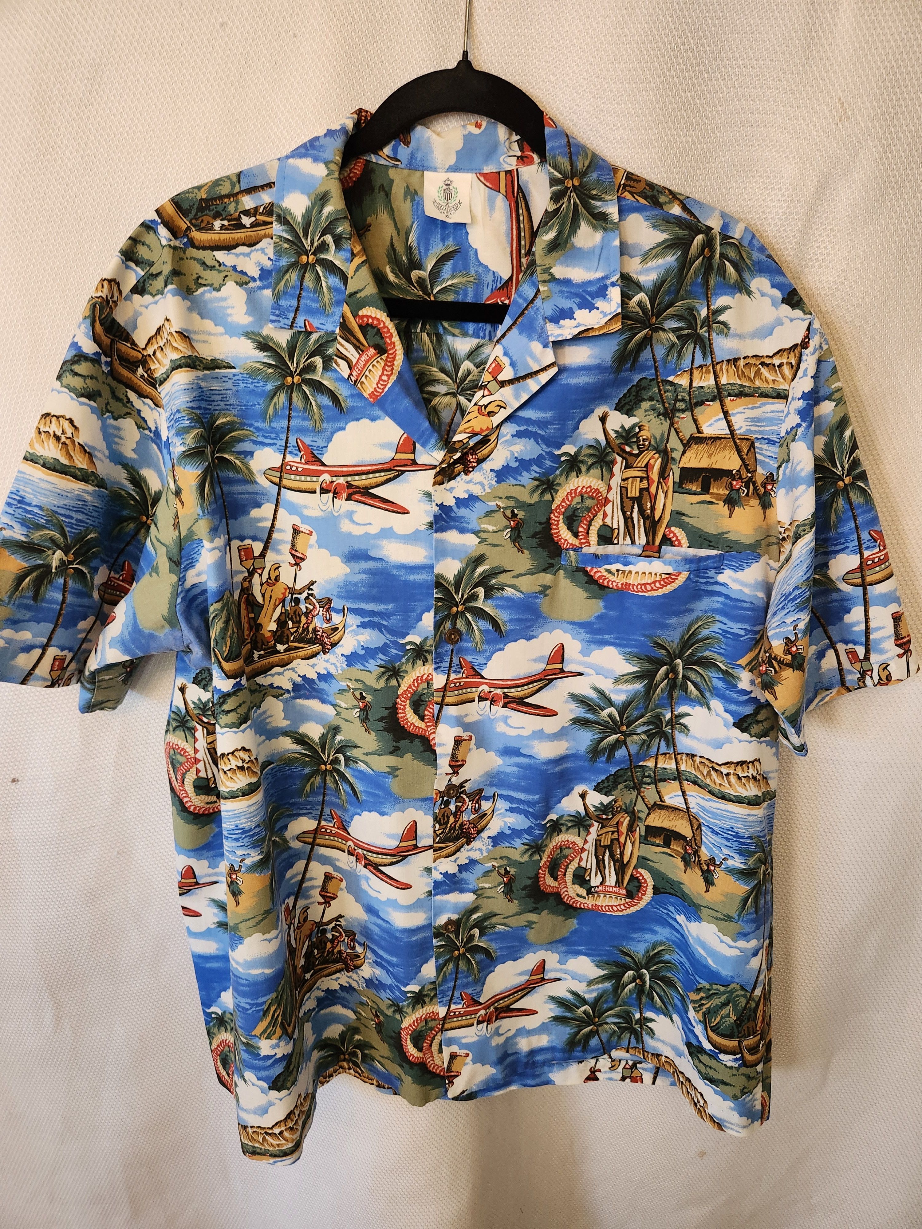 Other Vintage 70's Royal Creations Hawaiian Shirt Size US XL / EU 56 / 4 - 1 Thumbnail