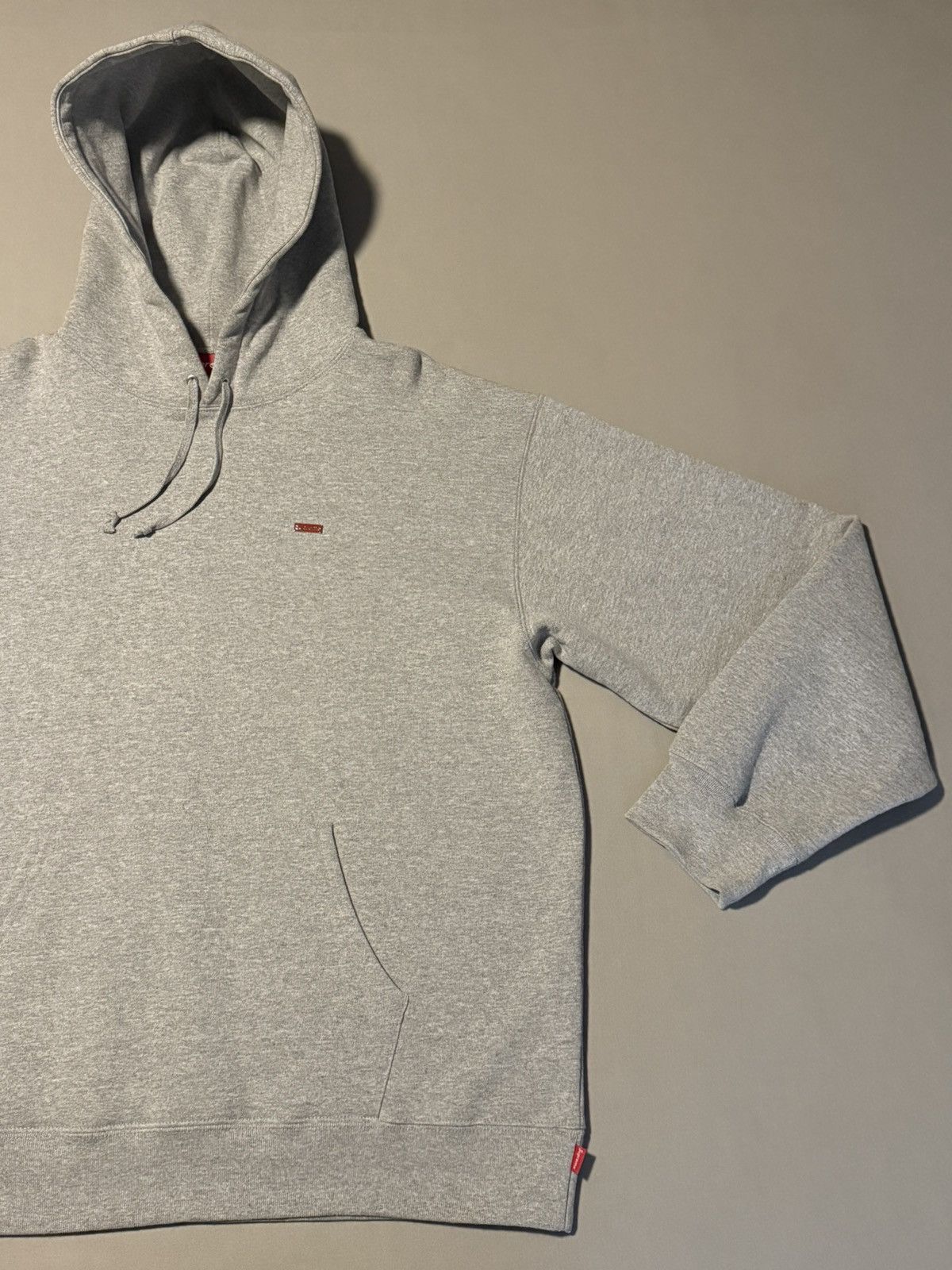 Supreme Supreme Enamel Small Box Logo Hoodie Heather Grey SS22 VNDS Size US XL / EU 56 / 4 - 2 Thumbnail