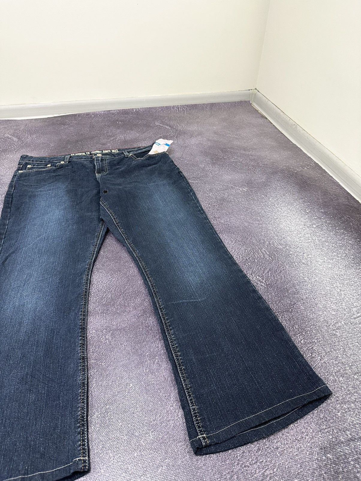 Dickies Vintage Dickies Flared Baggy USA Denim Opium Y2K Work Jeans Size 36" / US 14 / IT 50 - 11 Thumbnail