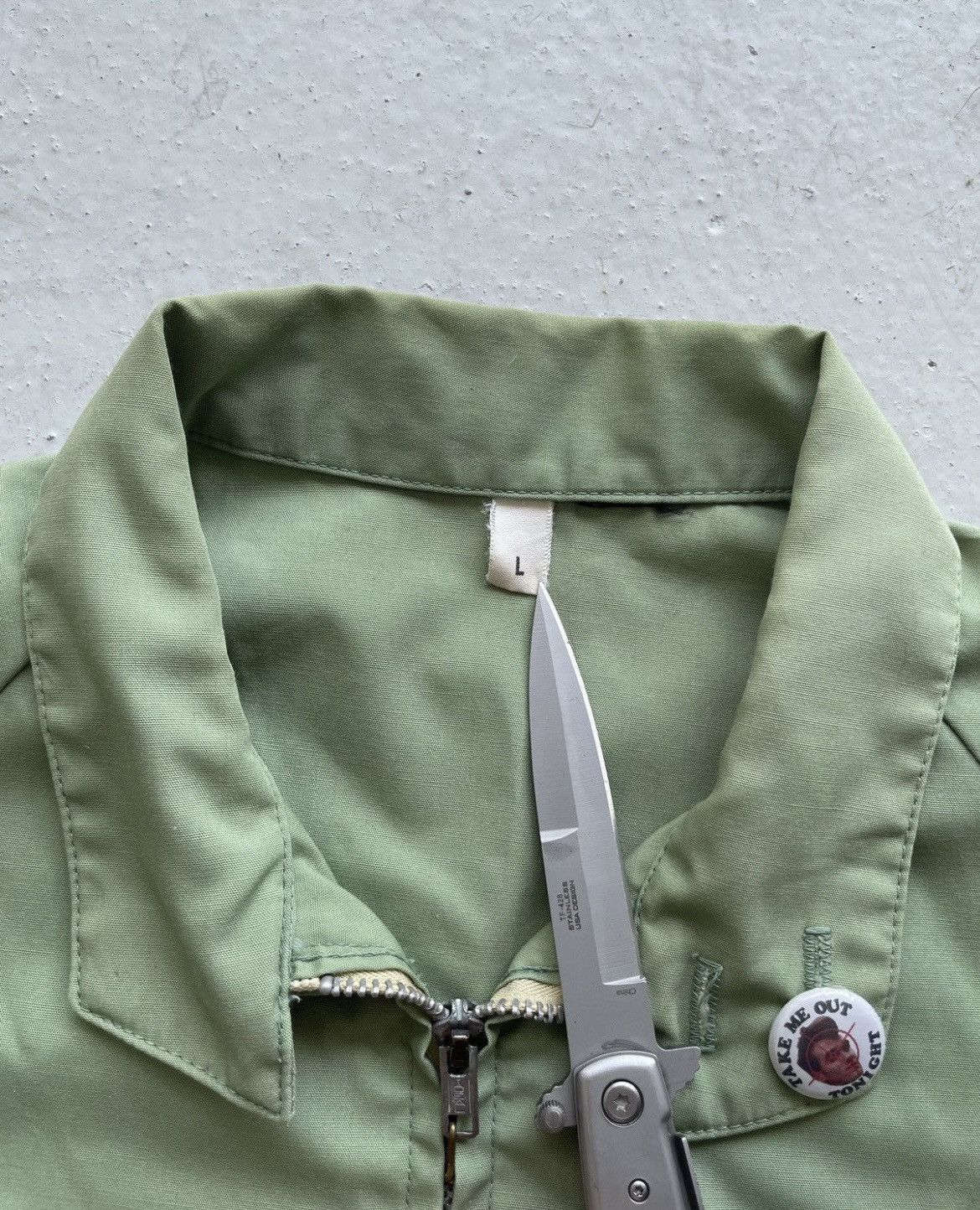 Carhartt × Vintage RARE Vintage 70's Boxy Carhartt Style Work Jacket Size Large Size US L / EU 52-54 / 3 - 8 Thumbnail