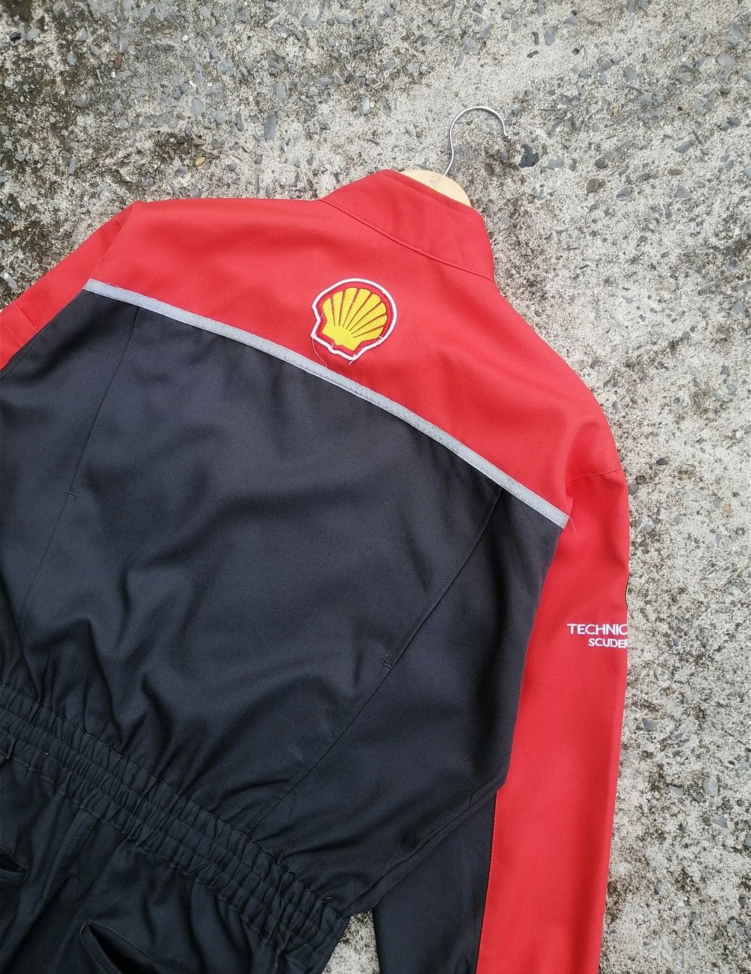 Ferrari × Vintage Shell Ferrari Technical Partner Overalls Jumpsuits Size US 34 / EU 50 - 3 Thumbnail