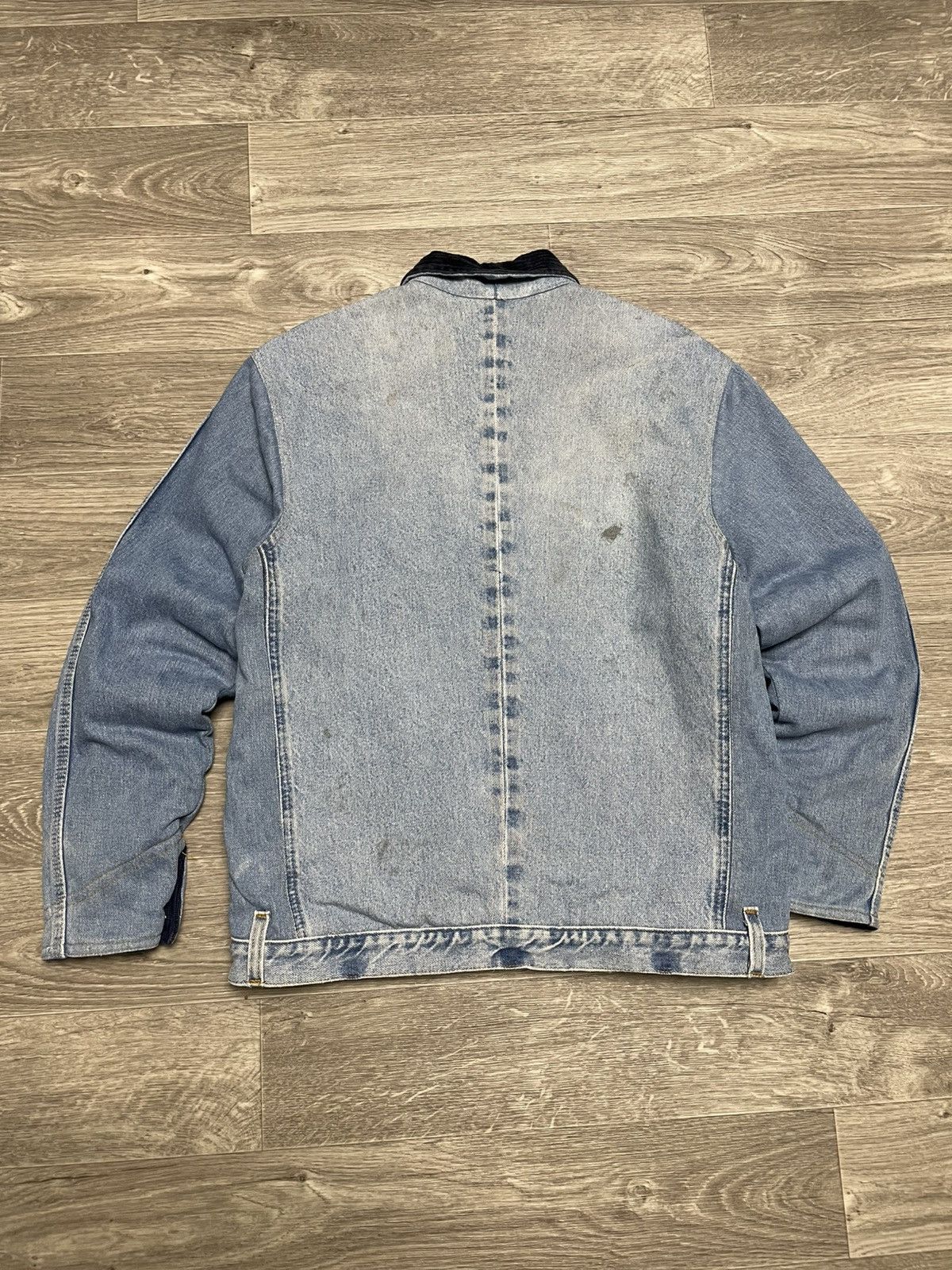 Carhartt Bespoke Carhartt J97 Detroit Jacket w/ RL Cable Knit Lining Size US S / EU 44-46 / 1 - 16 Thumbnail