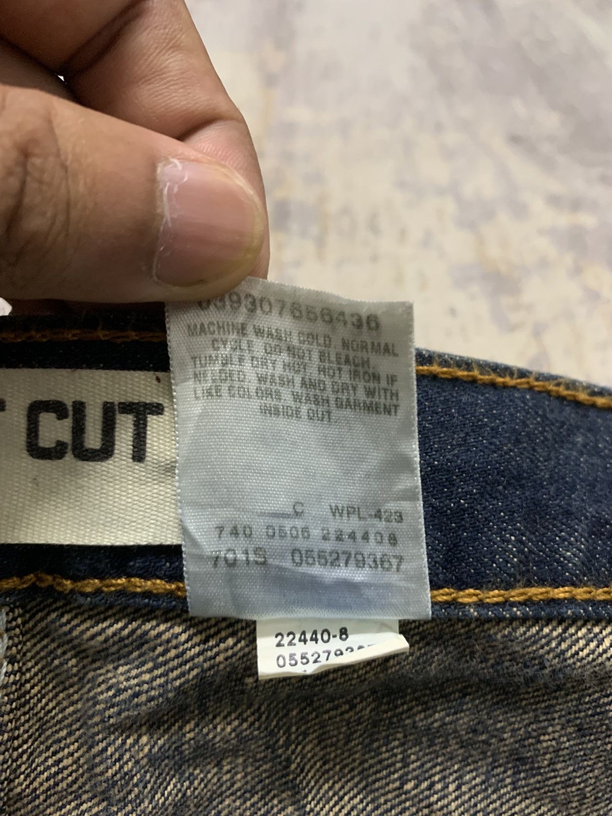 Levi's Vintage Levis 527 Bootcut Distressed Jeans 35x31 Size US 35 - 17 Thumbnail