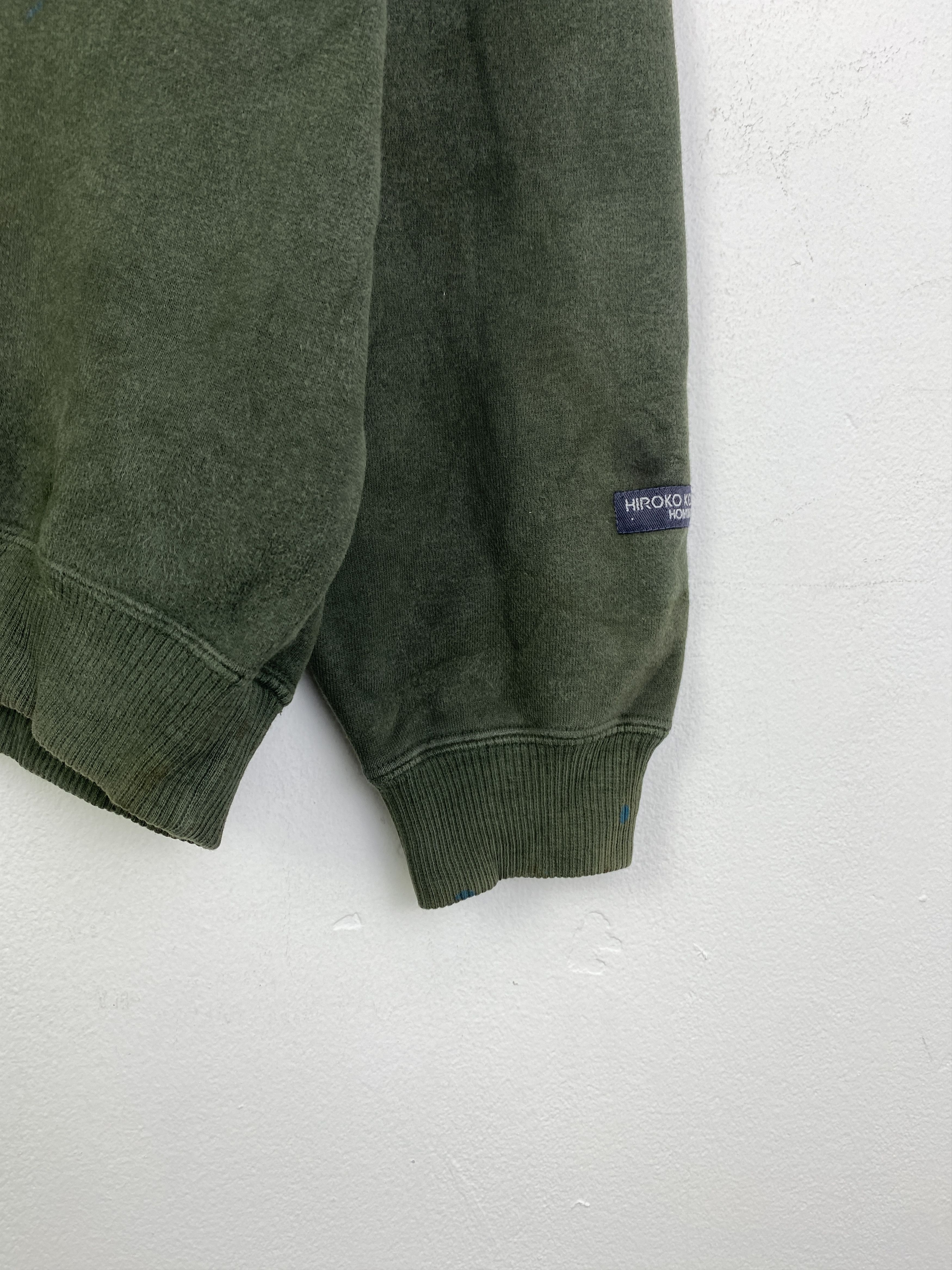 Hiroko Koshino Homme Vintage Hiroko Koshino Spell Out Sweatshirt SH0272 Size US M / EU 48-50 / 2 - 13 Thumbnail