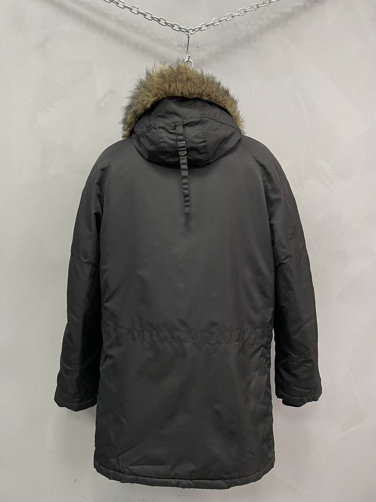 Alpha Industries If six was nine style Black Parka Fur Hood Military jacket Size US S / EU 44-46 / 1 - 7 Thumbnail
