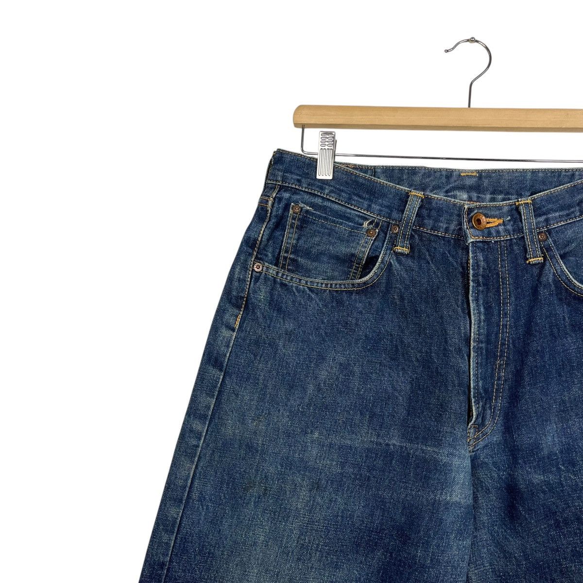 Edwin Vintage Edwin Lot 505 Redline Denim Jean Size US 32 / EU 48 - 6 Thumbnail