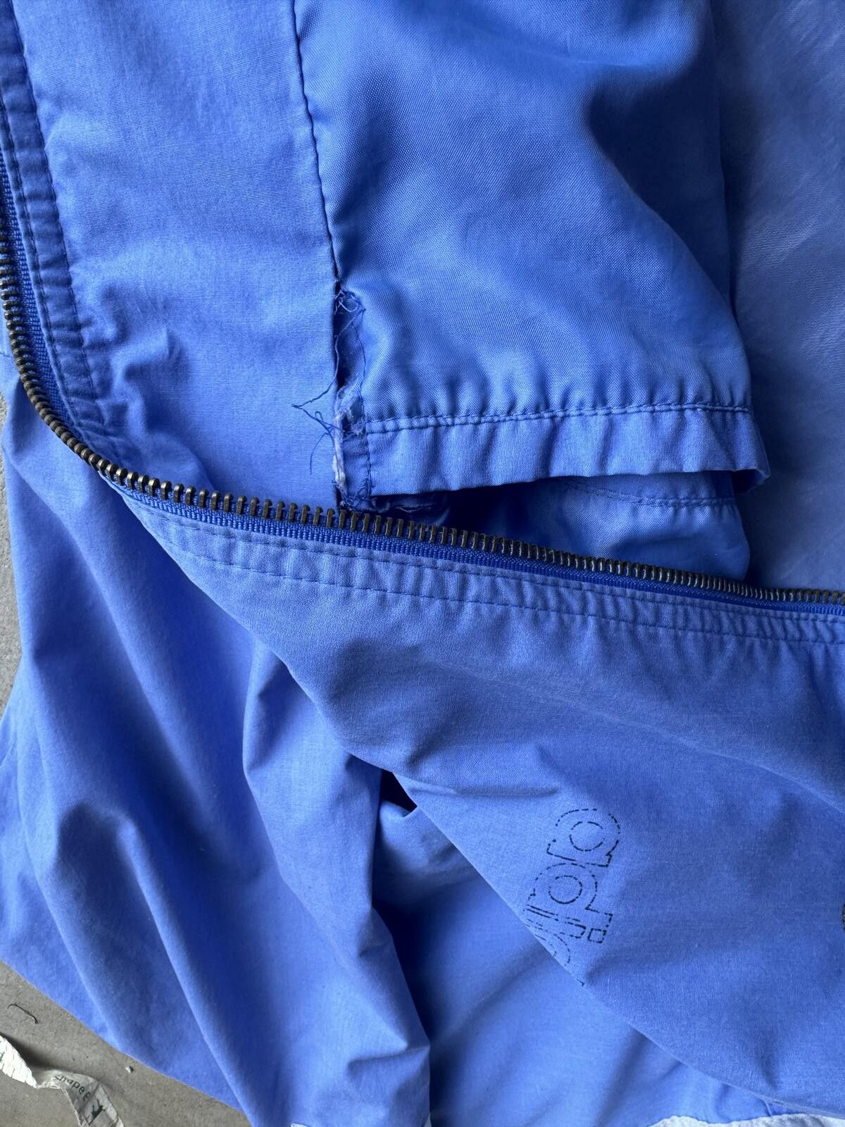 Adidas RARE Vintage 80s Adidas Big Logo Track Jacket Distressed⁠ Size US M / EU 48-50 / 2 - 5 Thumbnail