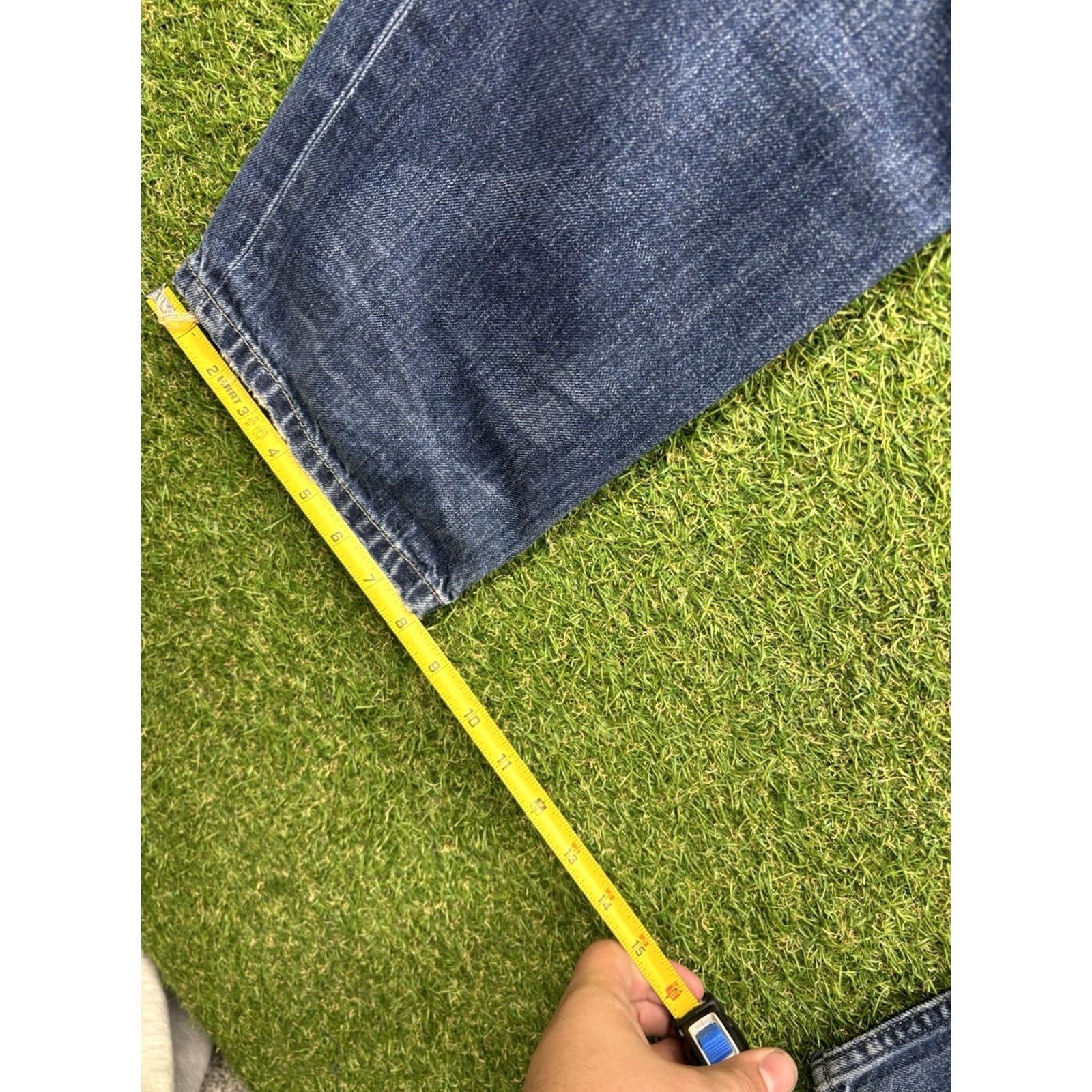 Vintage Levis 531 Jeans Mens 34x32 Blue Straight Leg Denim Classic Modern Fit Stretch Slim 5-Pocket Design Mens Blue Jeans Regular Fit 34 Size US 34 / EU 50 - 6 Thumbnail
