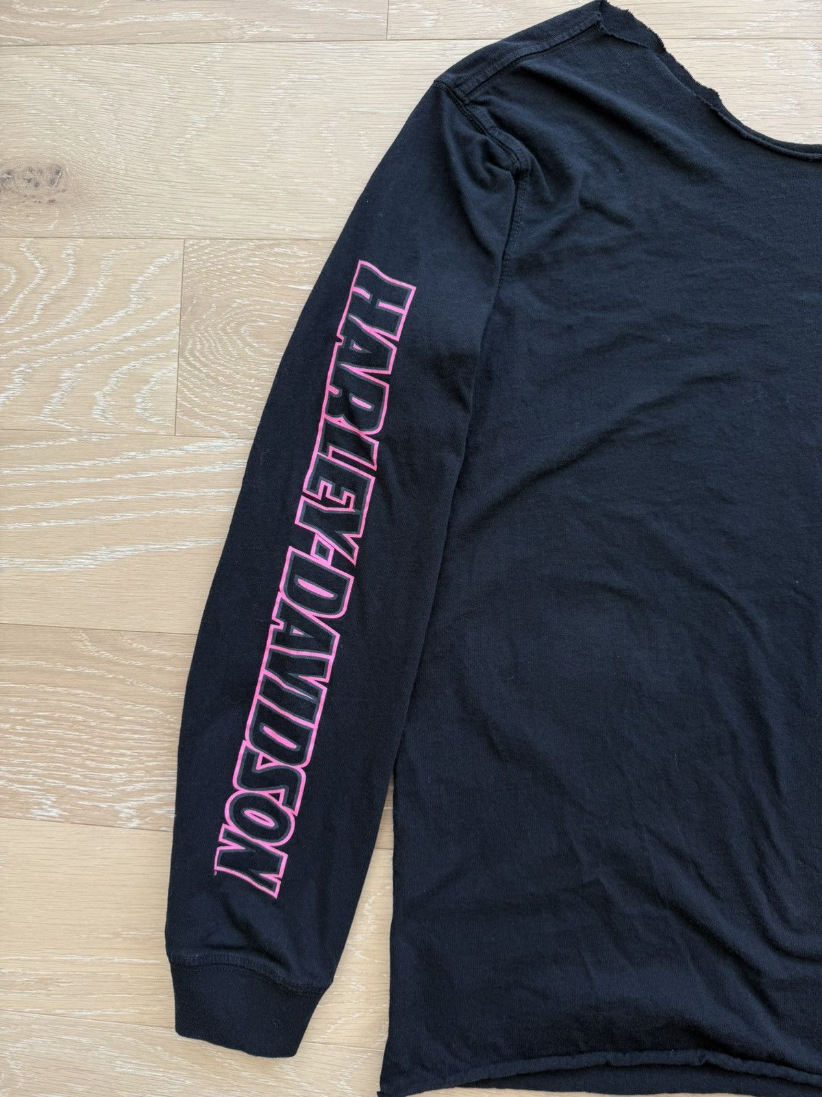 Harley Davidson Y2K Harley Davidson Motorcycles cropped women long sleeve Size L / US 10 / IT 46 - 4 Thumbnail