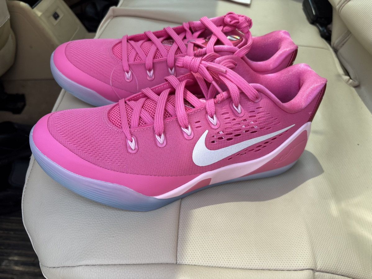 Nike The Kobe 9 EM “Think Pink” PE Size US 9 / EU 42 - 5 Thumbnail