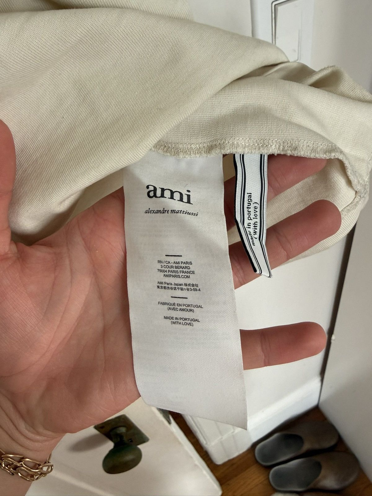 AMI T shirt with patch Size US M / EU 48-50 / 2 - 4 Thumbnail