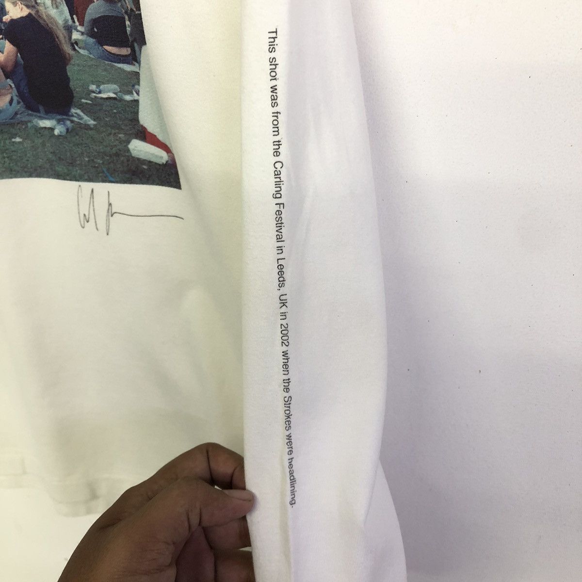 Japanese Brand JOHN MASON SMITH × COLINE LANE L/S T-SHIRT FOUR STROKES FANS Size US S / EU 44-46 / 1 - 8 Thumbnail