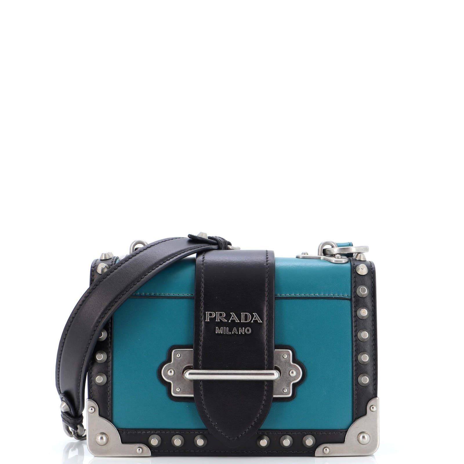 Cahier Crossbody Bag Studded City Calf Small