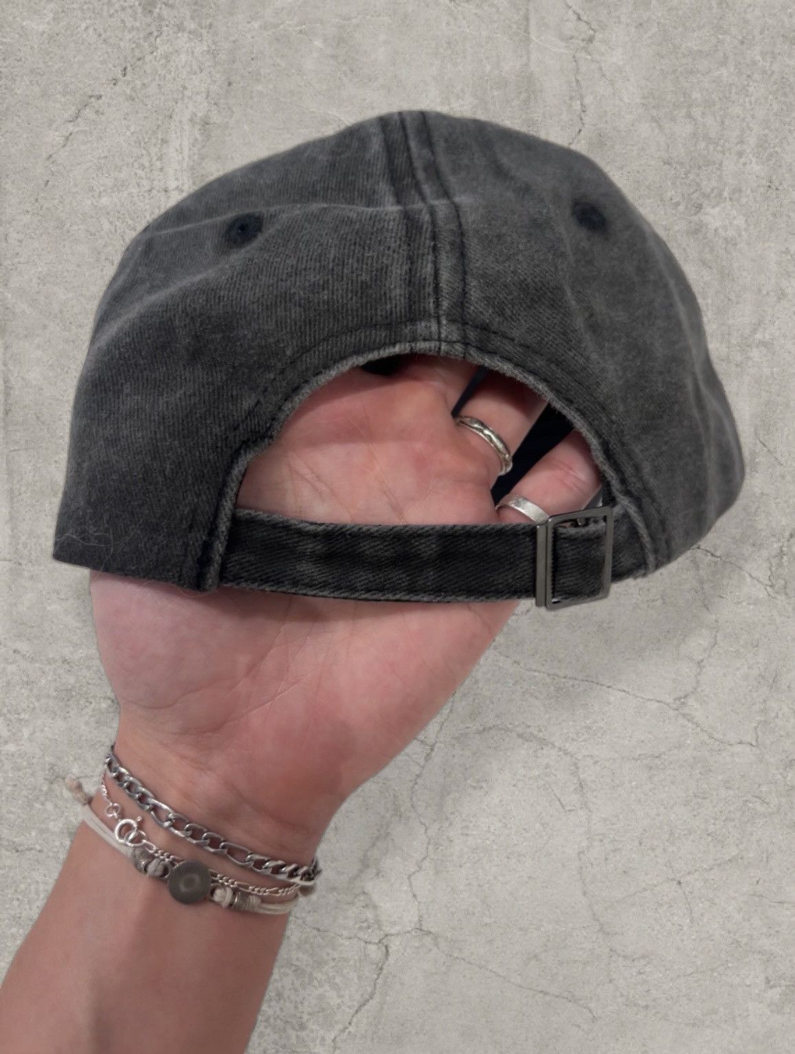 Japanese Brand 90s vintage style cap, black cap with yellow logo. One size Size ONE SIZE - 2 Thumbnail